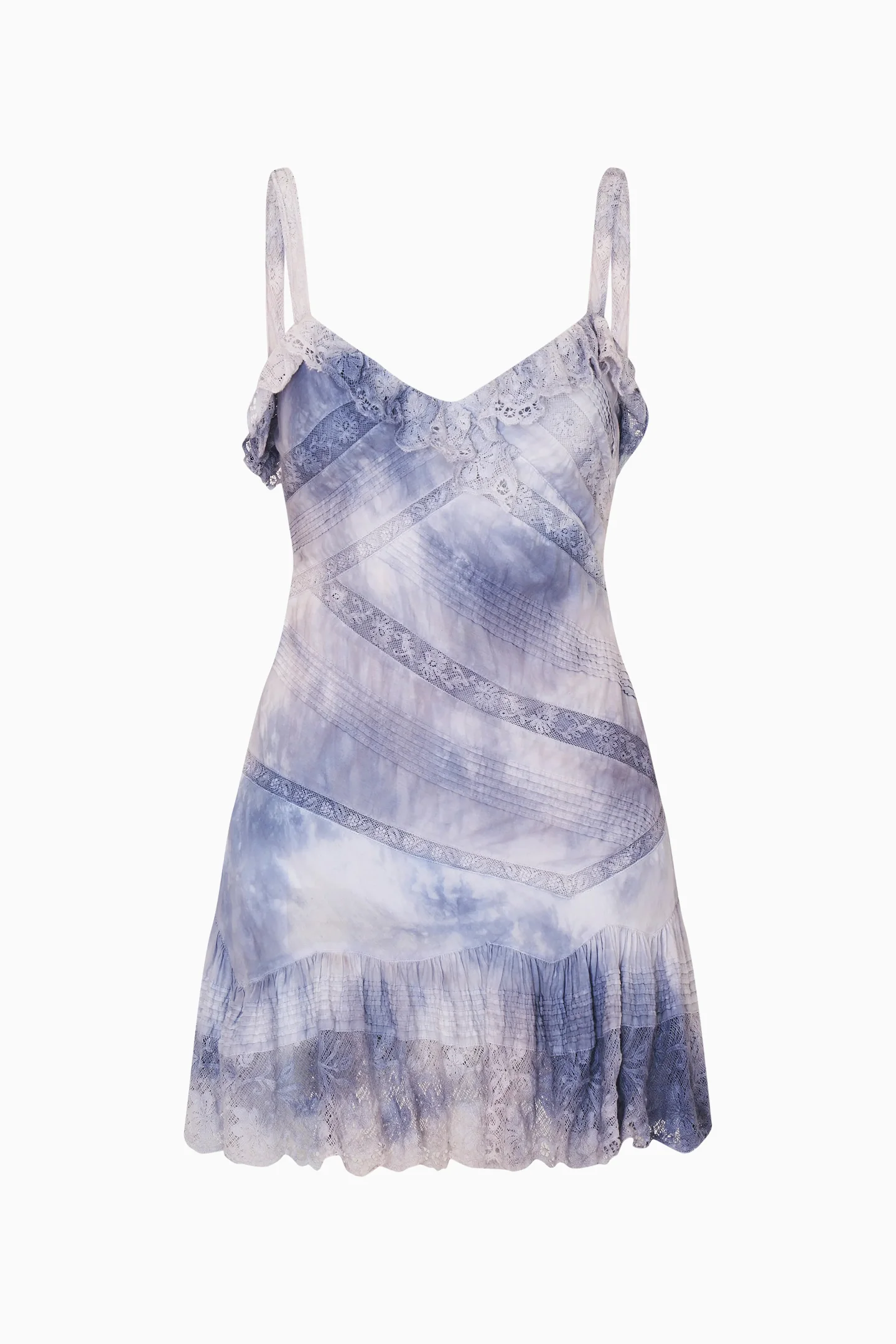 Lavine Hand-Dyed Cotton Mini Dress - Image 5