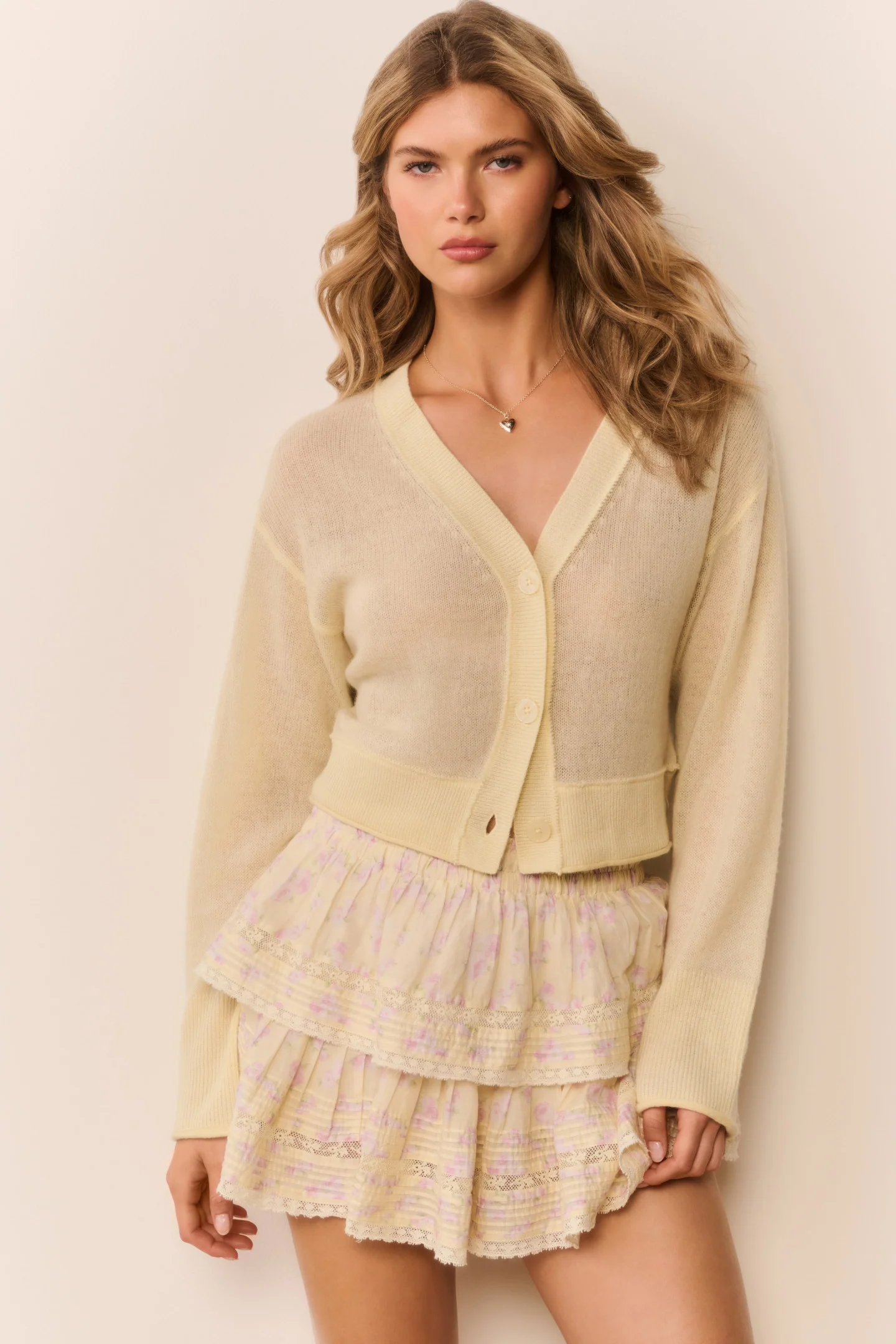 Lawrence Lightweight Cashmere Cardigan - Image 2