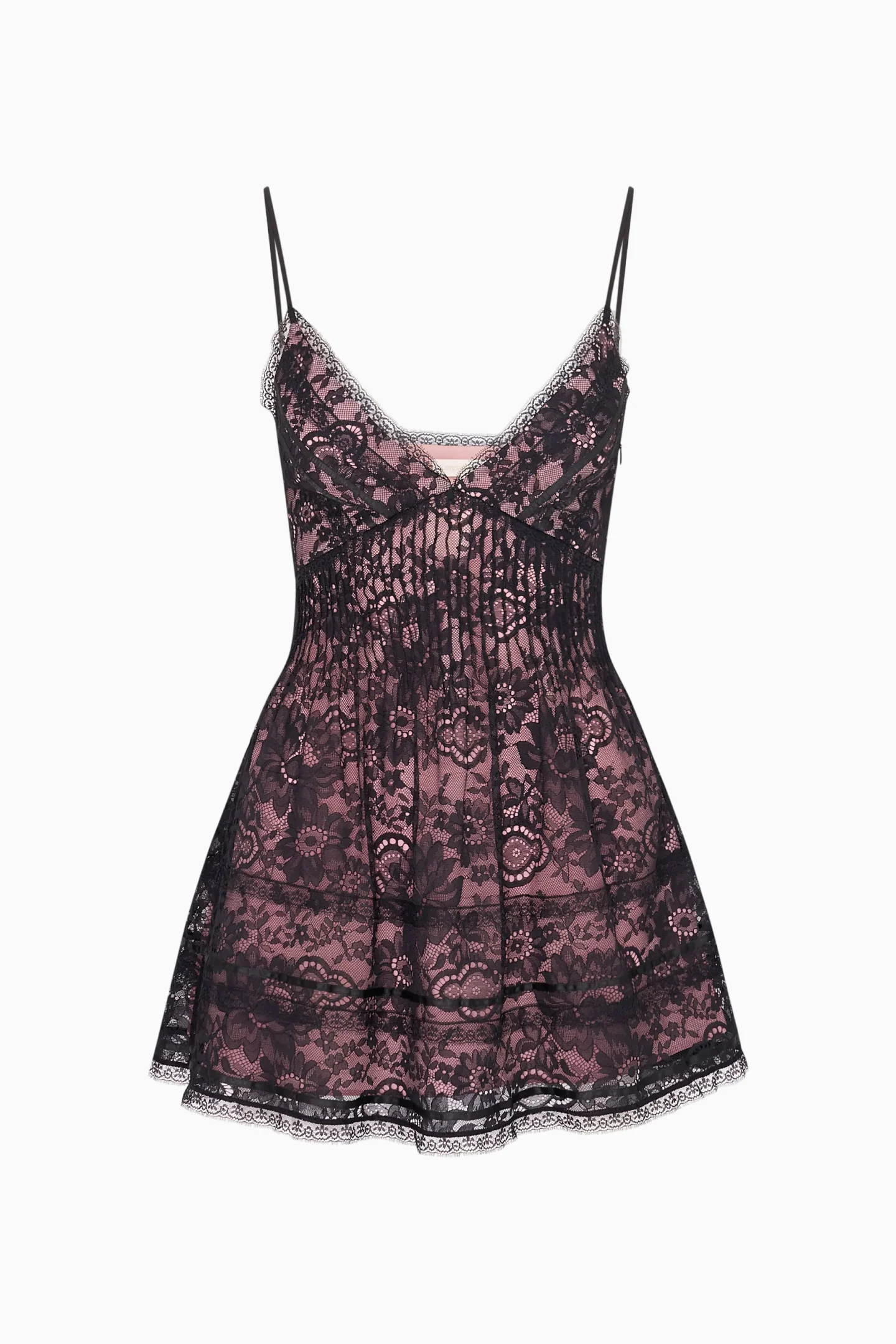 Levina Baroque Lace Mini Dress - Image 5