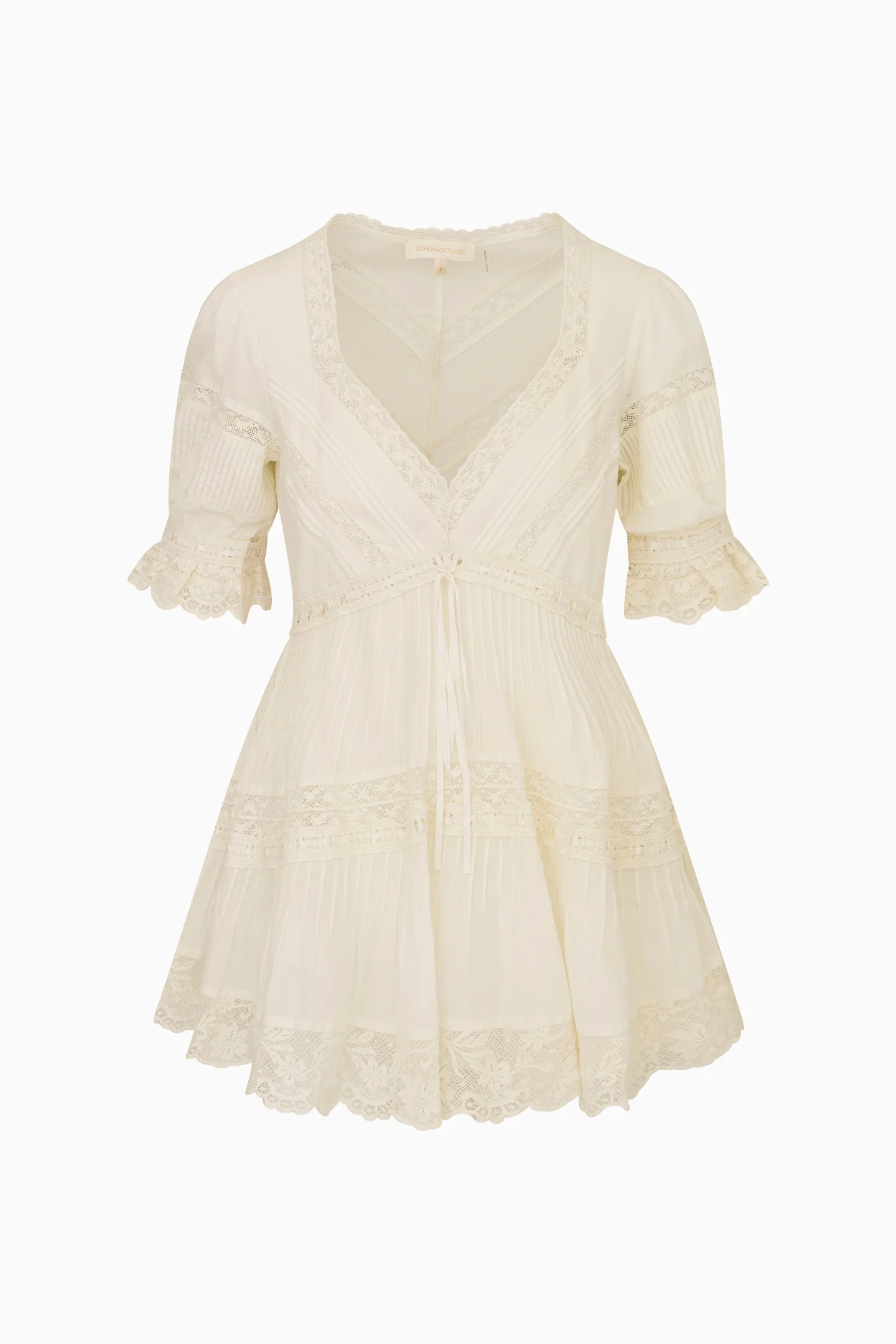 Lilias Cotton Mini Dress - Image 14
