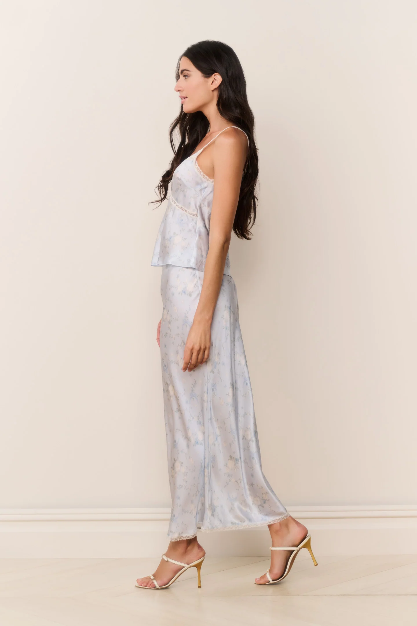 Lirena Silk-Blend Floral Top - Image 4