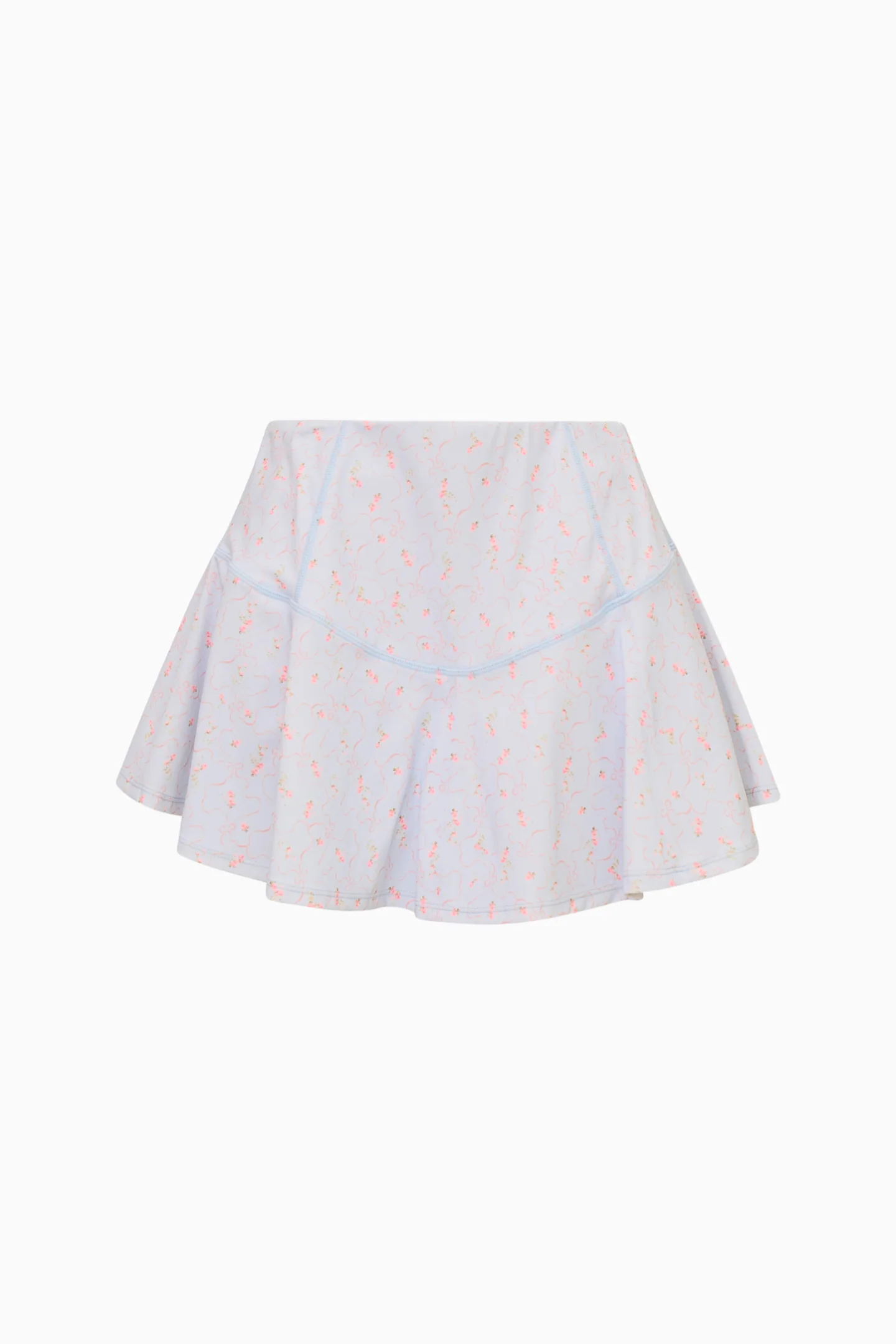 Livetta Blue Floral Active Skirt - Image 5