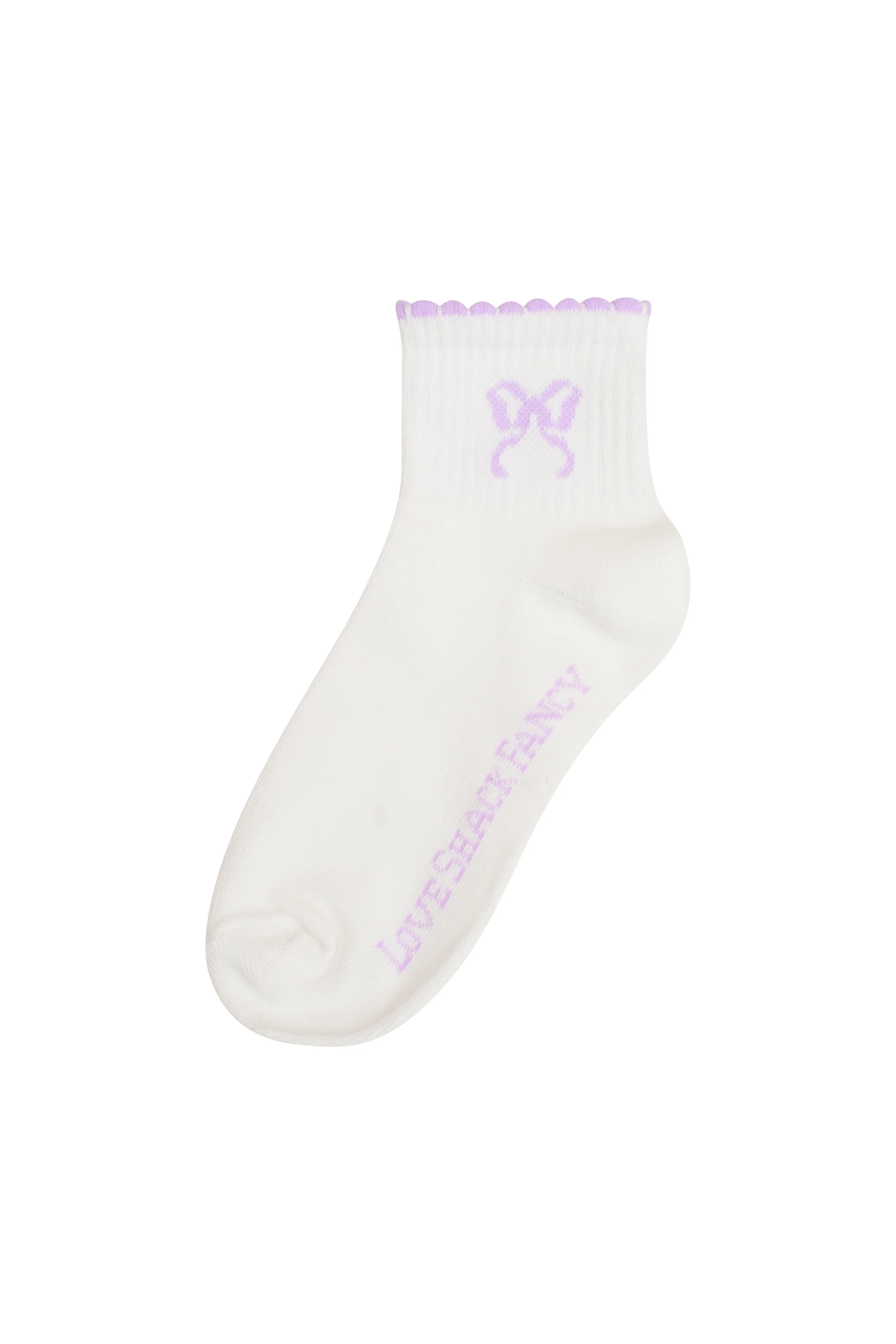 Doyenne Cotton Bow Ankle Socks - Image 8