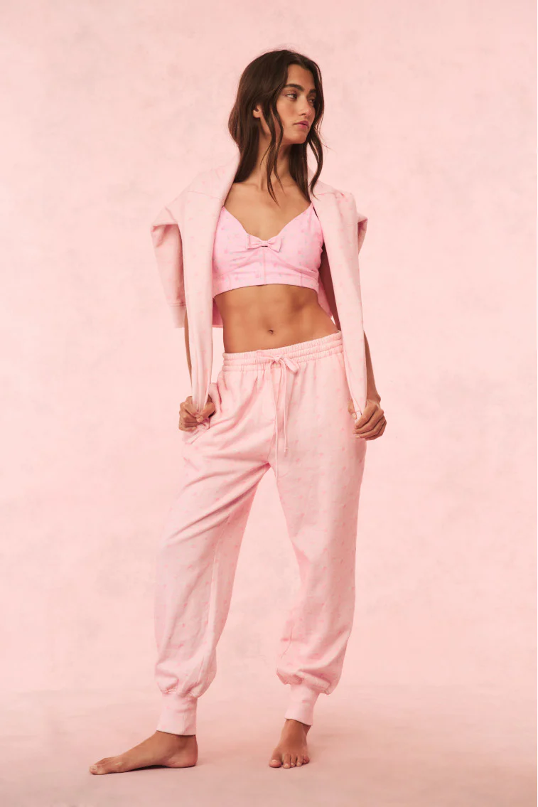 Lolana Floral Cotton Sweatpants - Image 10