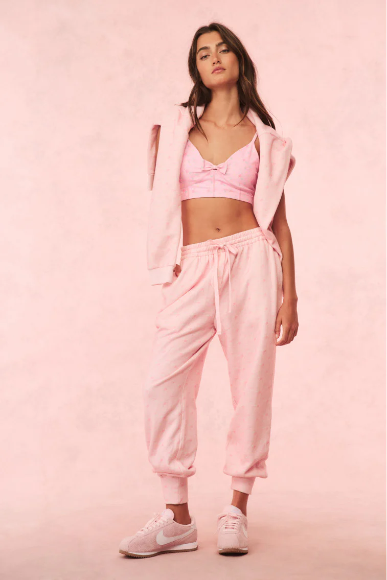 Lolana Floral Cotton Sweatpants - Image 12