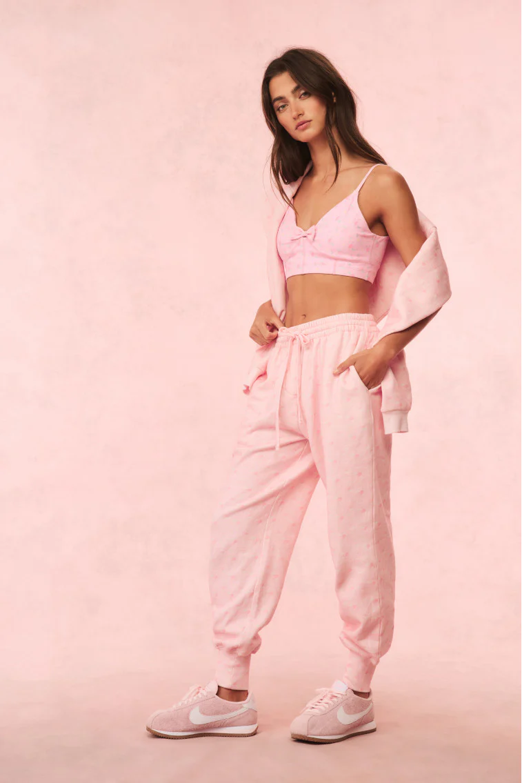 Lolana Floral Cotton Sweatpants - Image 14