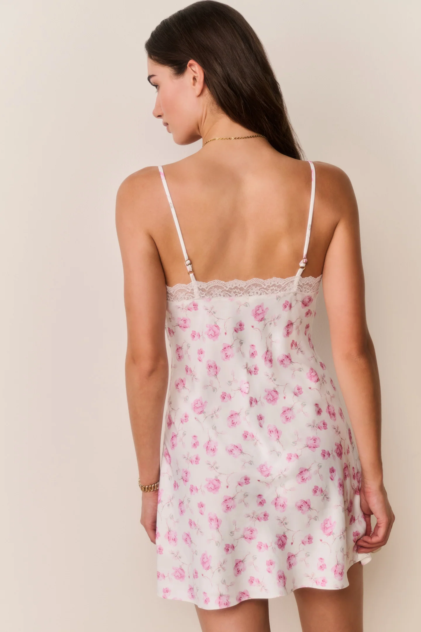 Lorinda Heirloom Print Mini Slip Dress - Image 10