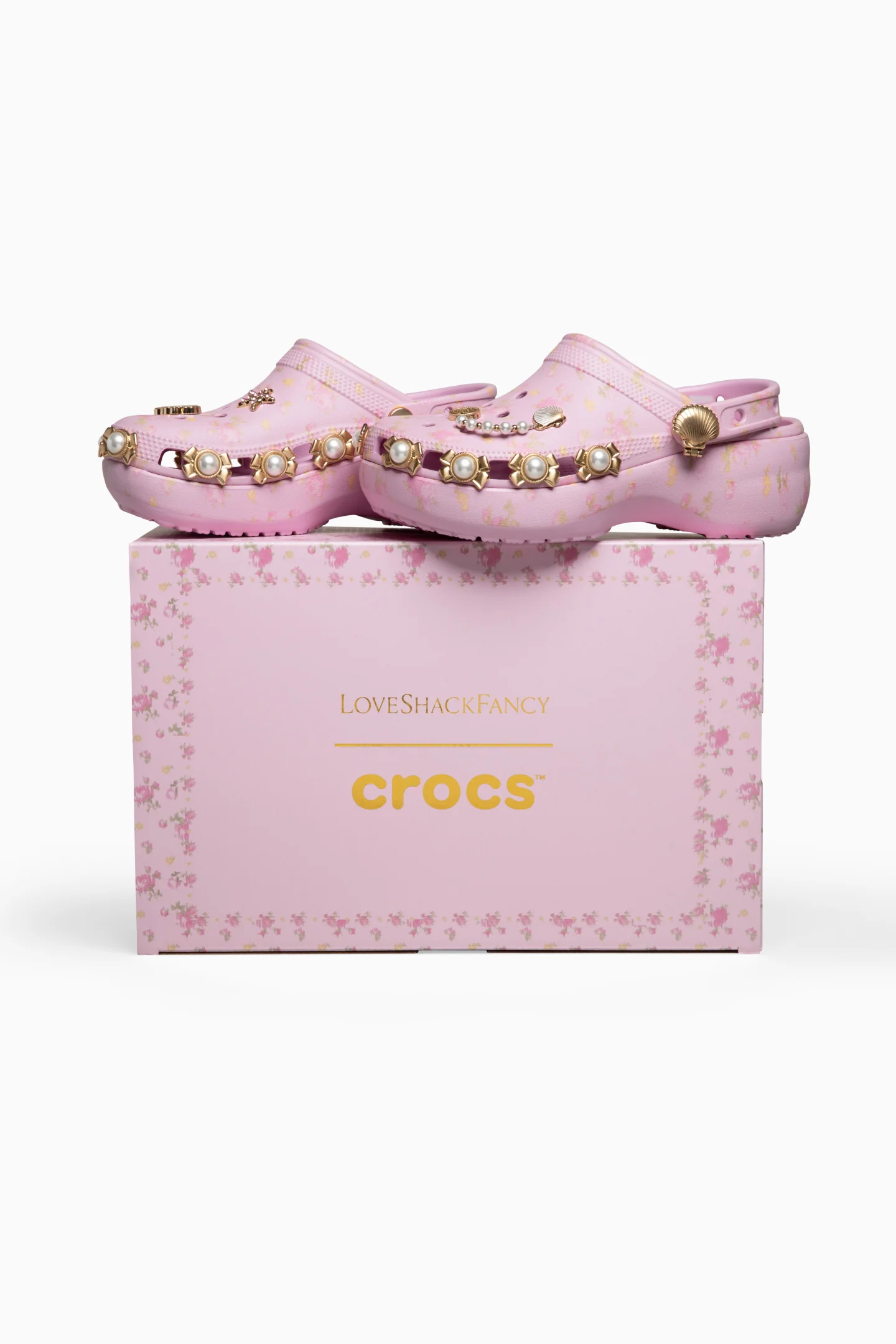 LoveShackFancy x Crocs Classic Platform Clog - Image 6