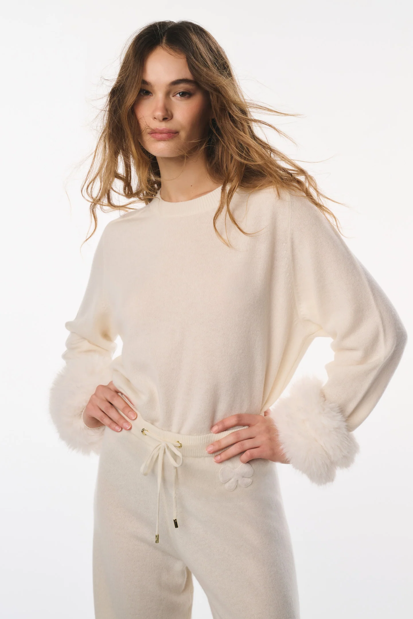 LoveShackFancy x MAX&MOI Gary Wool-Cashmere Sweater - Image 2