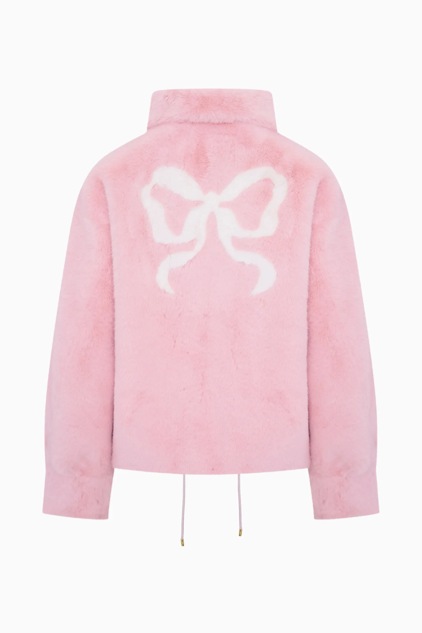 LoveShackFancy x MAX&MOI Vanessa Faux Fur Jacket - Image 8