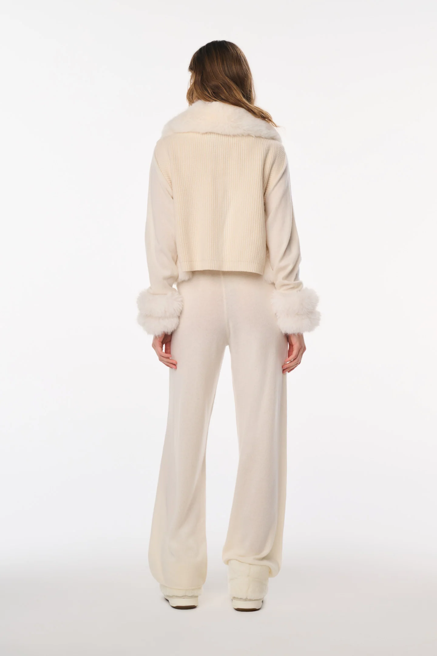 LoveShackFancy x MAX&MOI Billie Wool-Cashmere Pant - Image 3