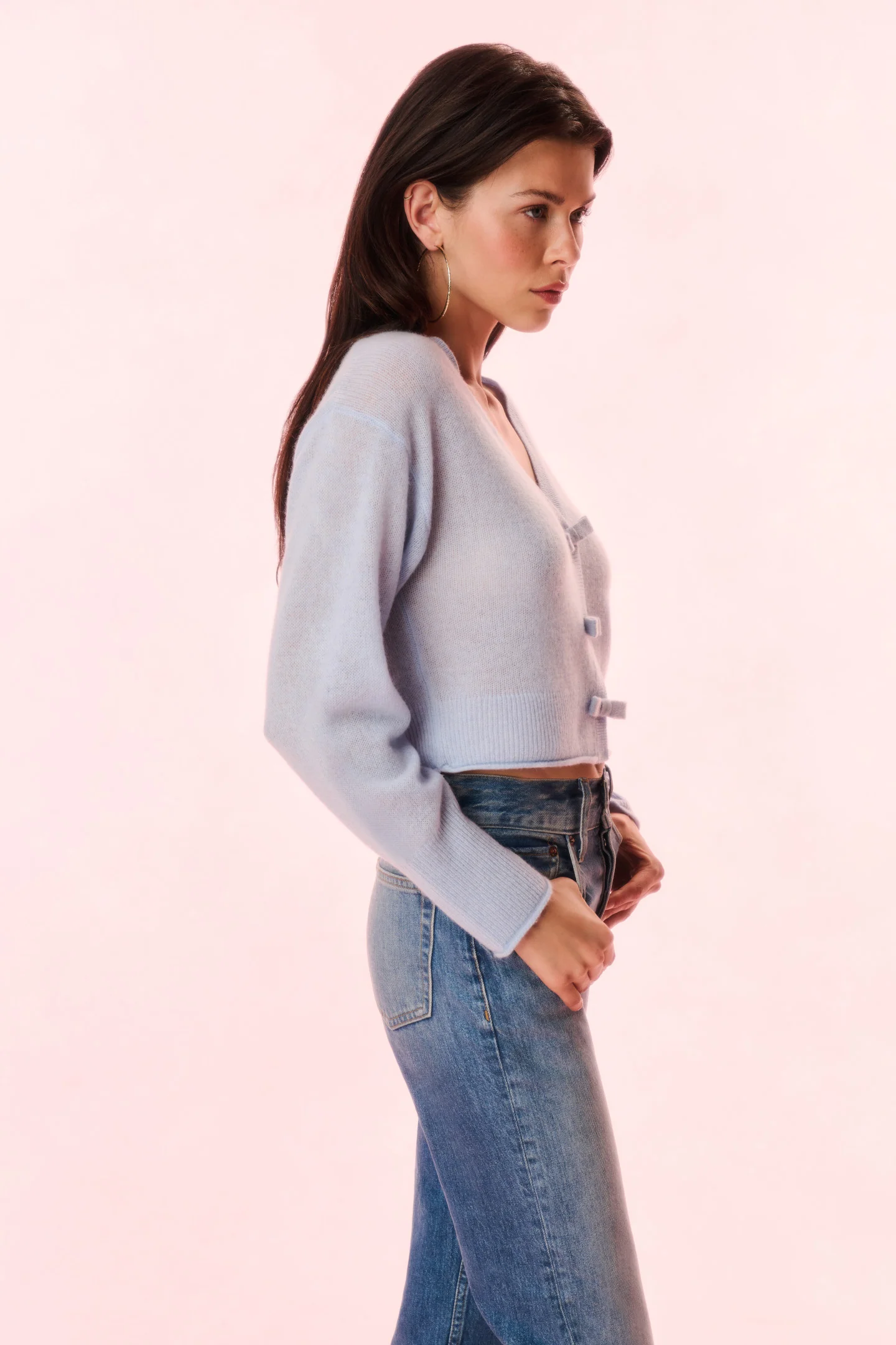 Luisella Lightweight Cashmere Cardigan - Image 4