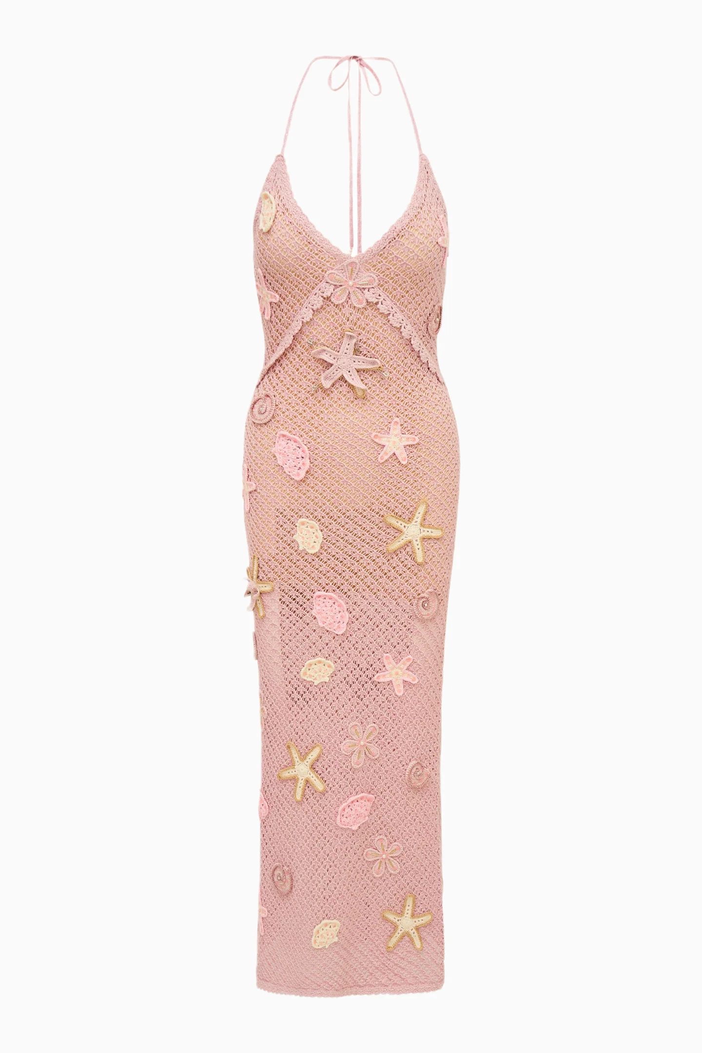 Macie Beaded Crochet Maxi Dress - Image 7