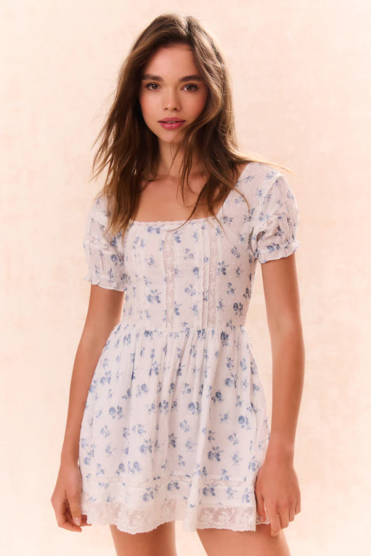 Girls Magica Floral Dress - Image 3