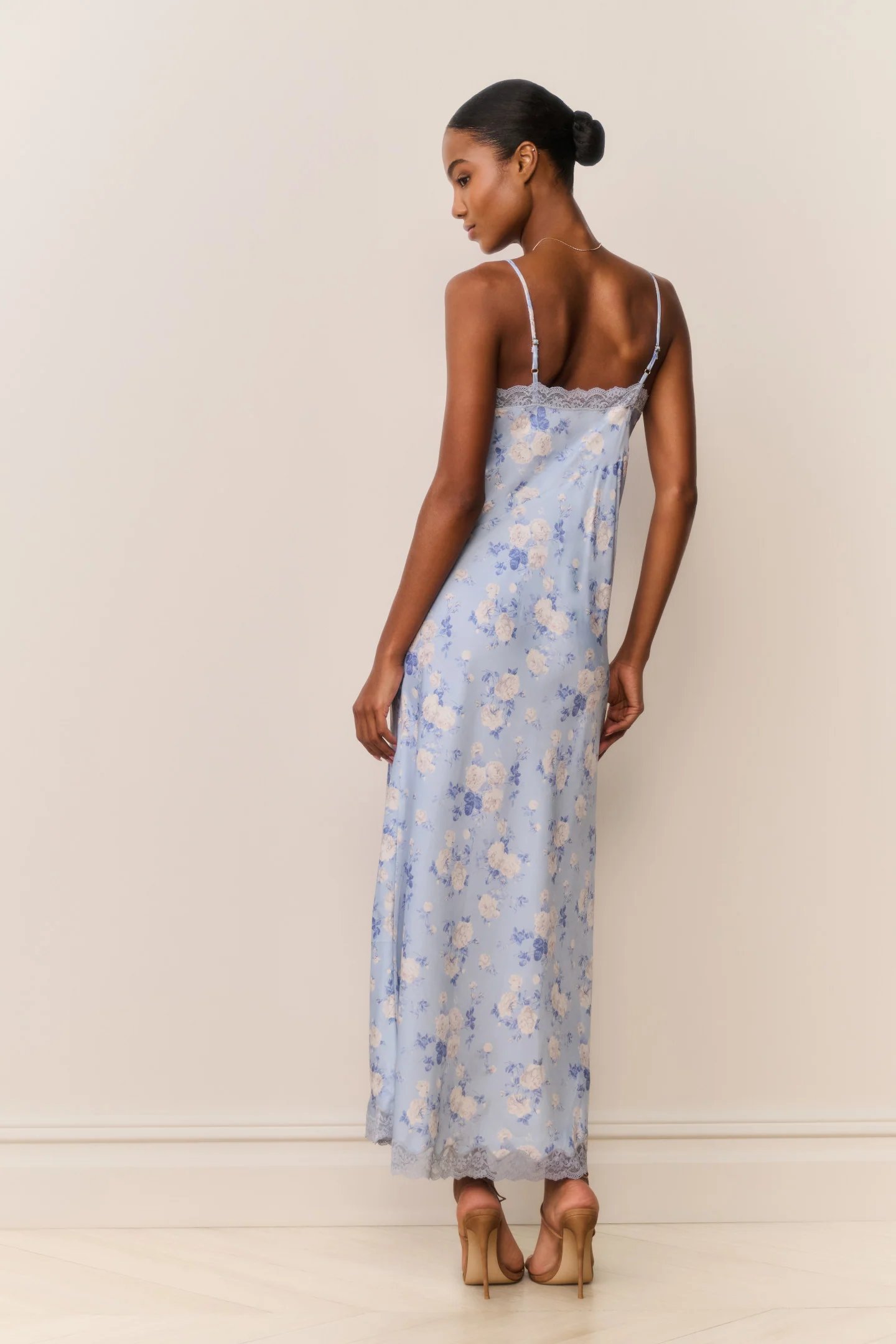 Manuela Heirloom Print Maxi Slip Dress - Image 5