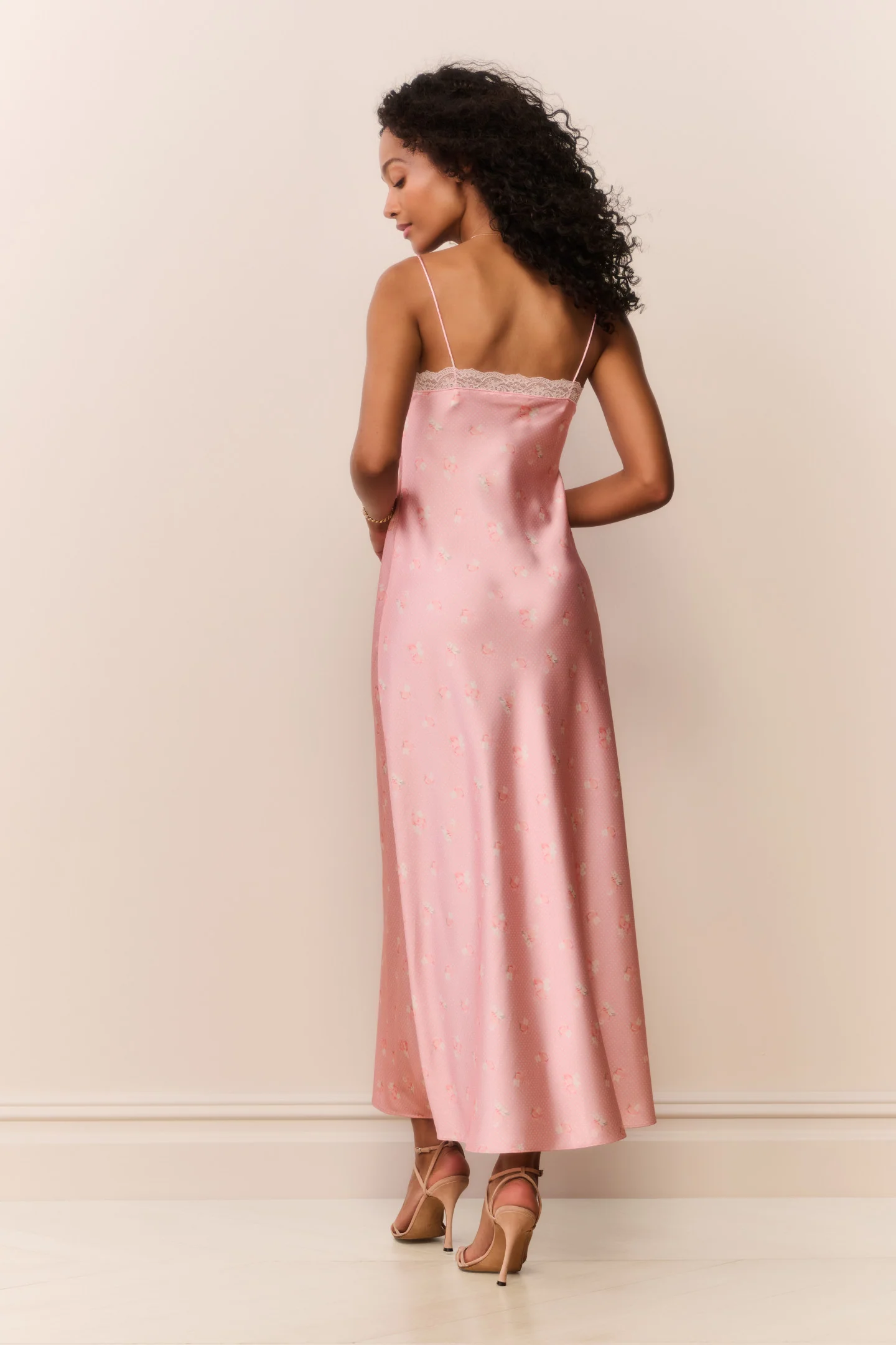Peach Pom Pom Manuela Maxi Dress - Image 6