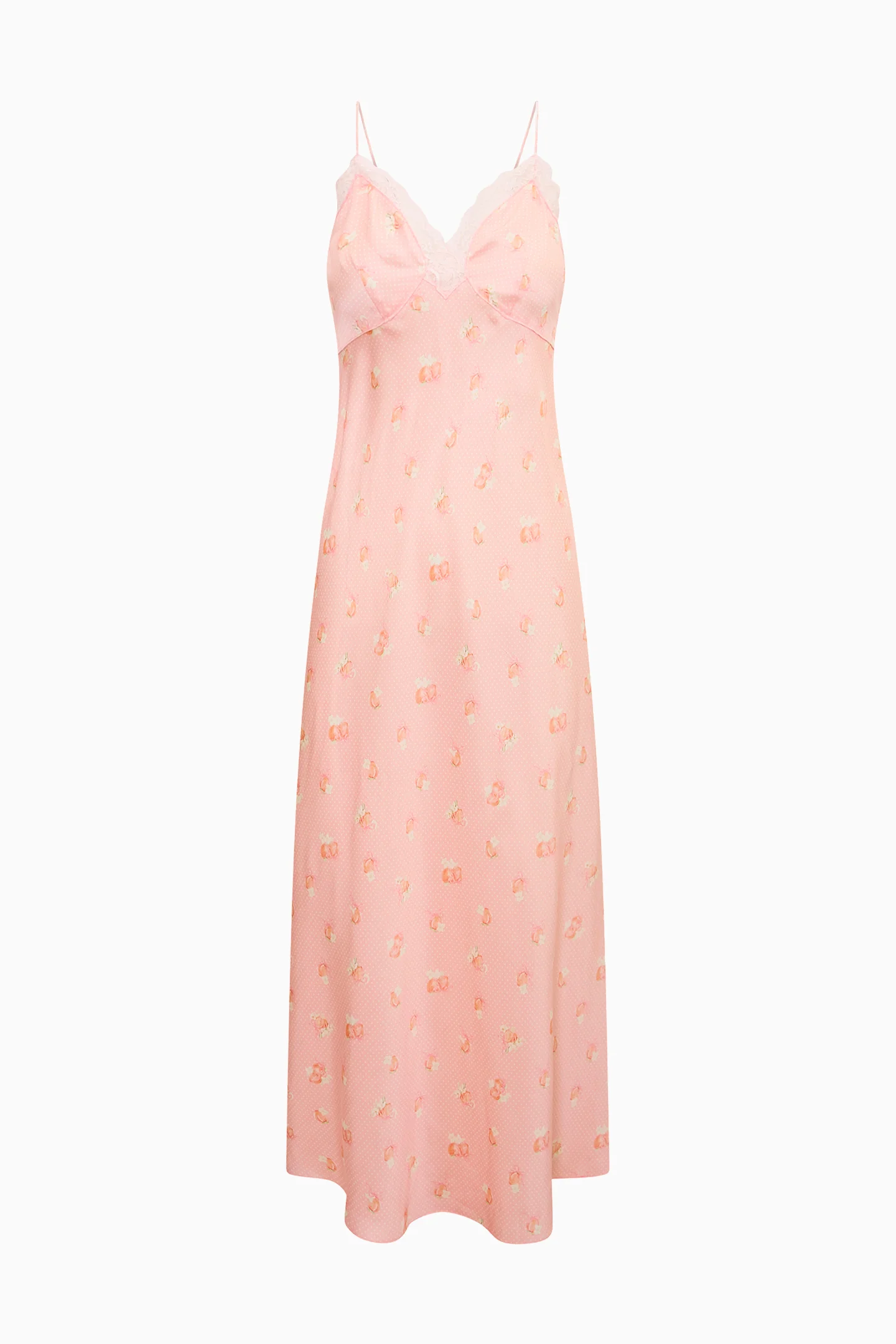 Peach Pom Pom Manuela Maxi Dress - Image 7