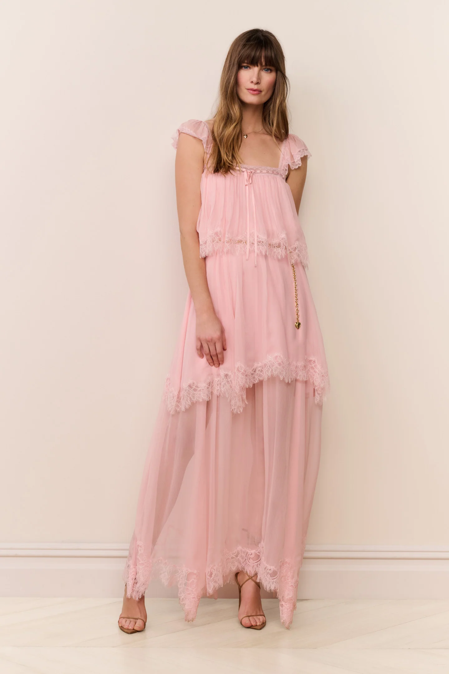 Maralee Silk Chiffon Maxi Dress - Image 7