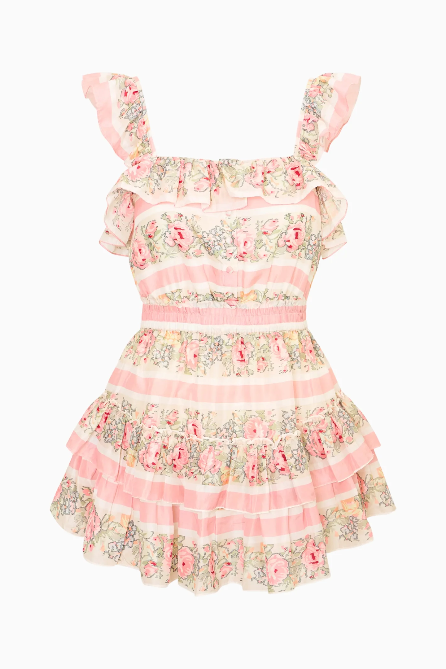 Re-Edition Marina Silk Mini Dress - Image 6