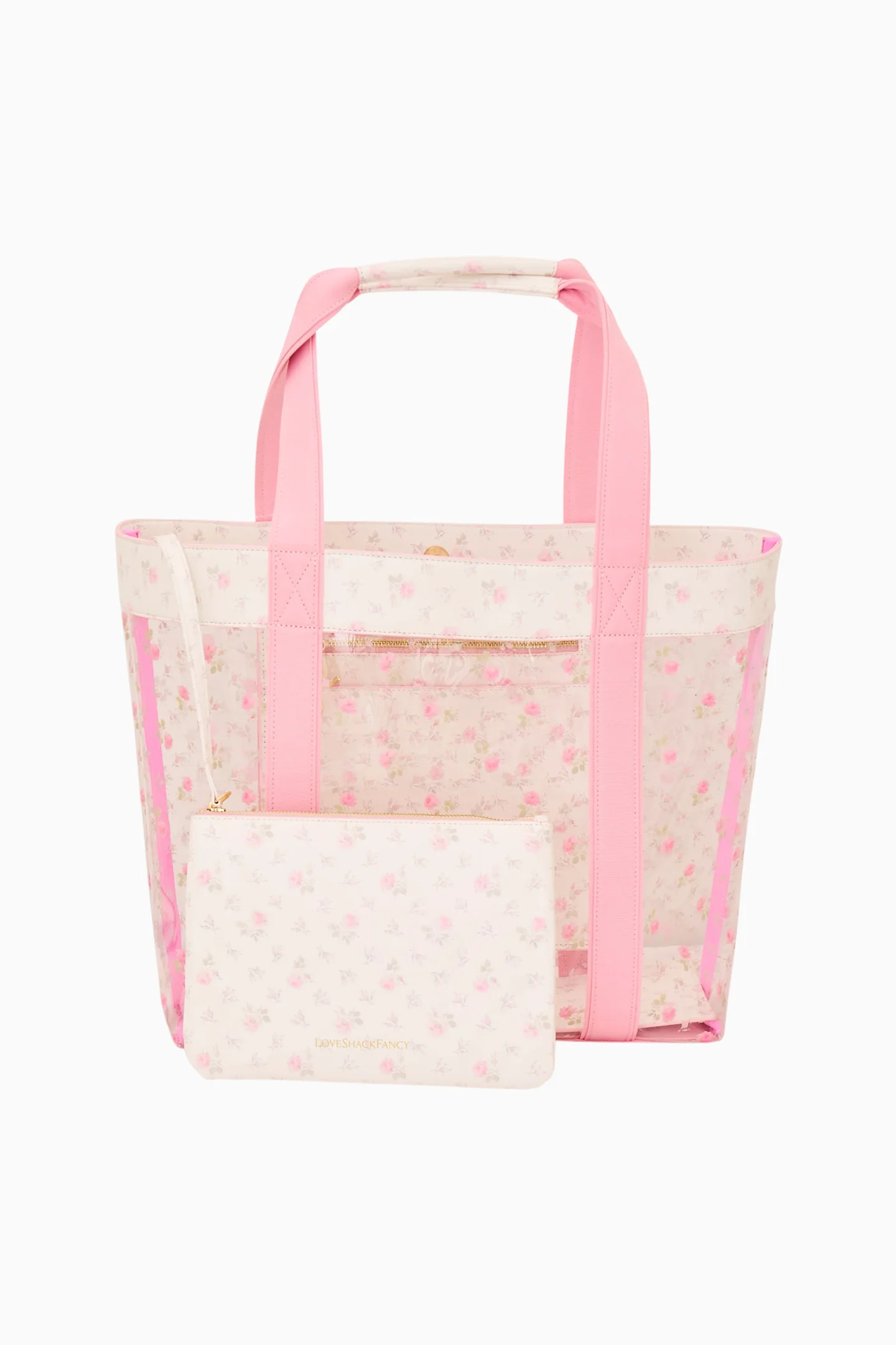 Marjorie Ditsy Floral PVC Tote - Image 2