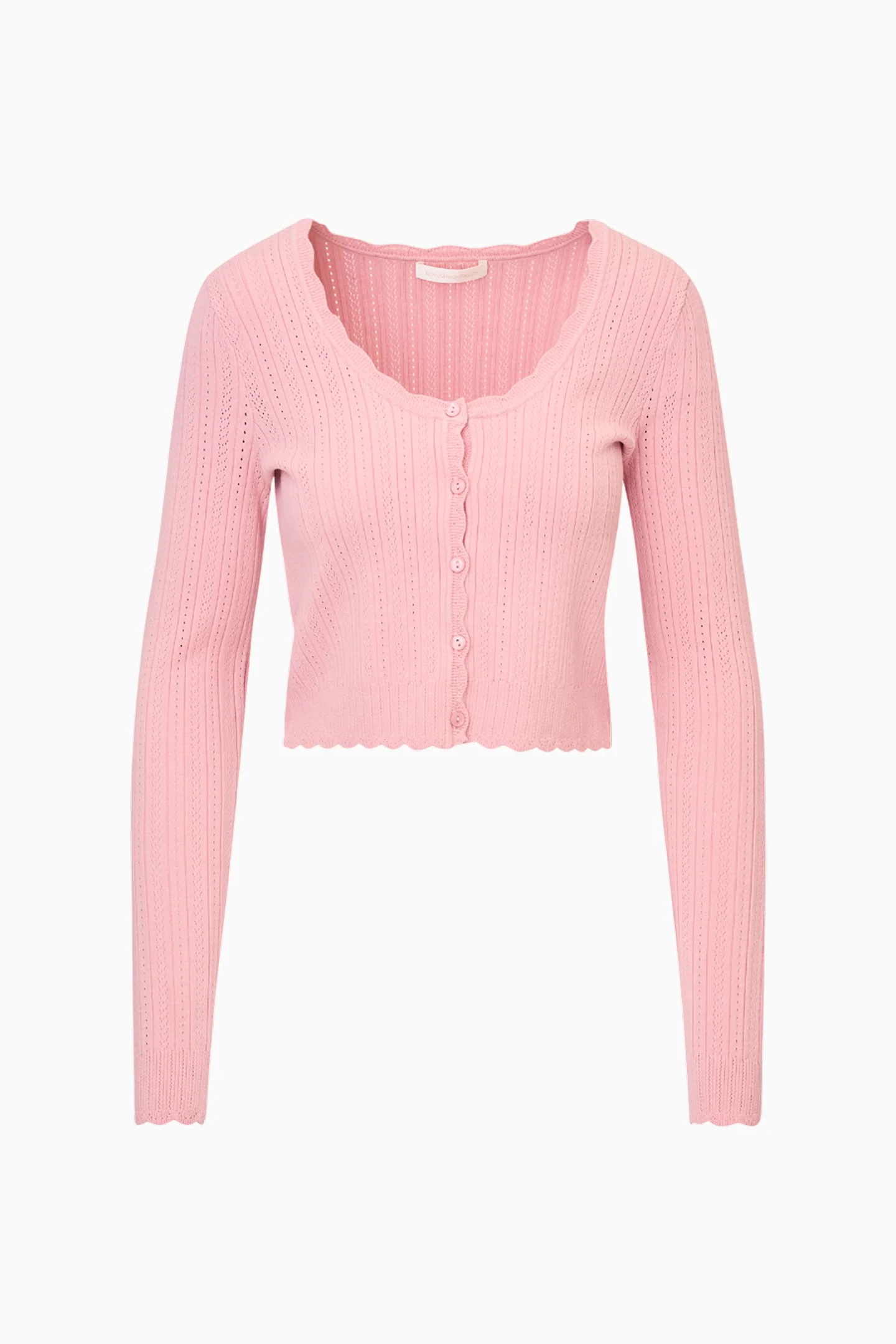 Martti Stretch Pointelle Cardigan - Image 8