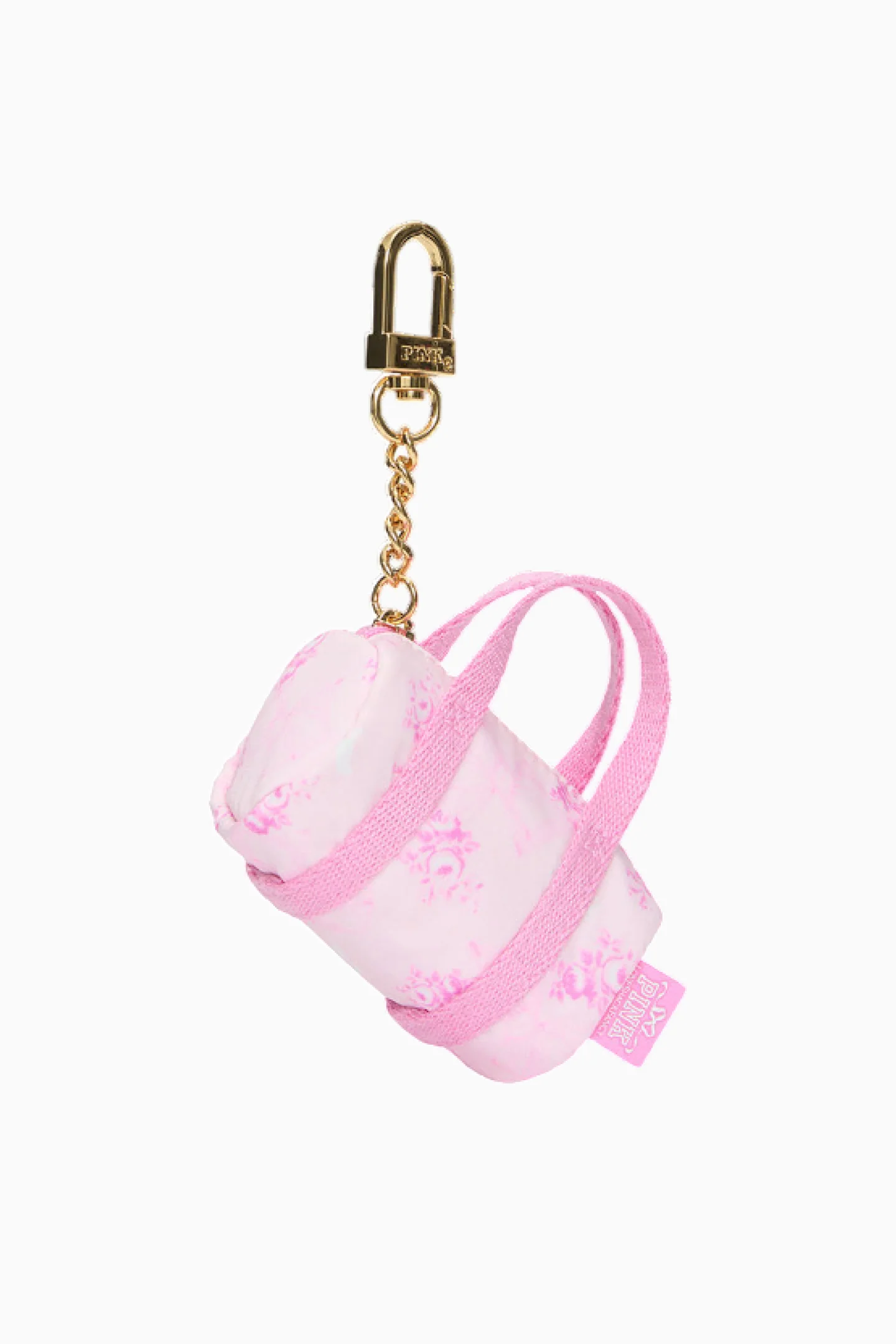 PINK x LoveShackFancy Mini Duffle Keychain Charm - Image 6