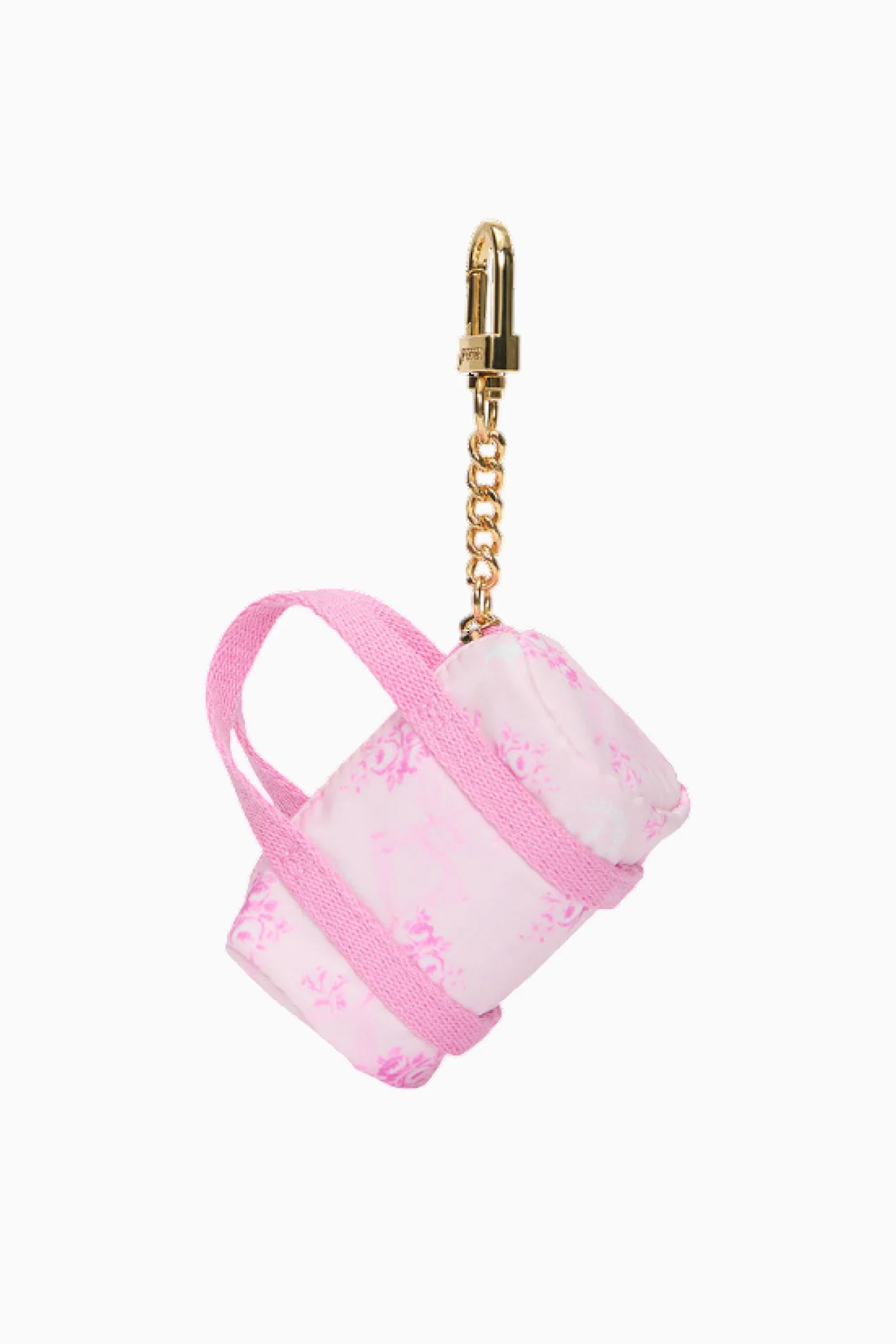PINK x LoveShackFancy Mini Duffle Keychain Charm - Image 8