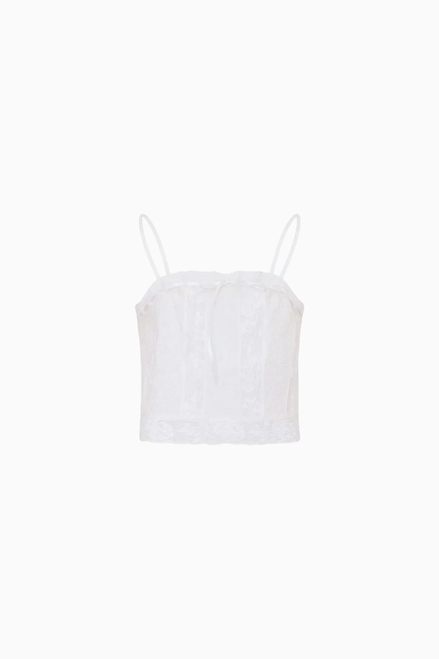 Little Girls Cotton Lace Quince Top - Image 2