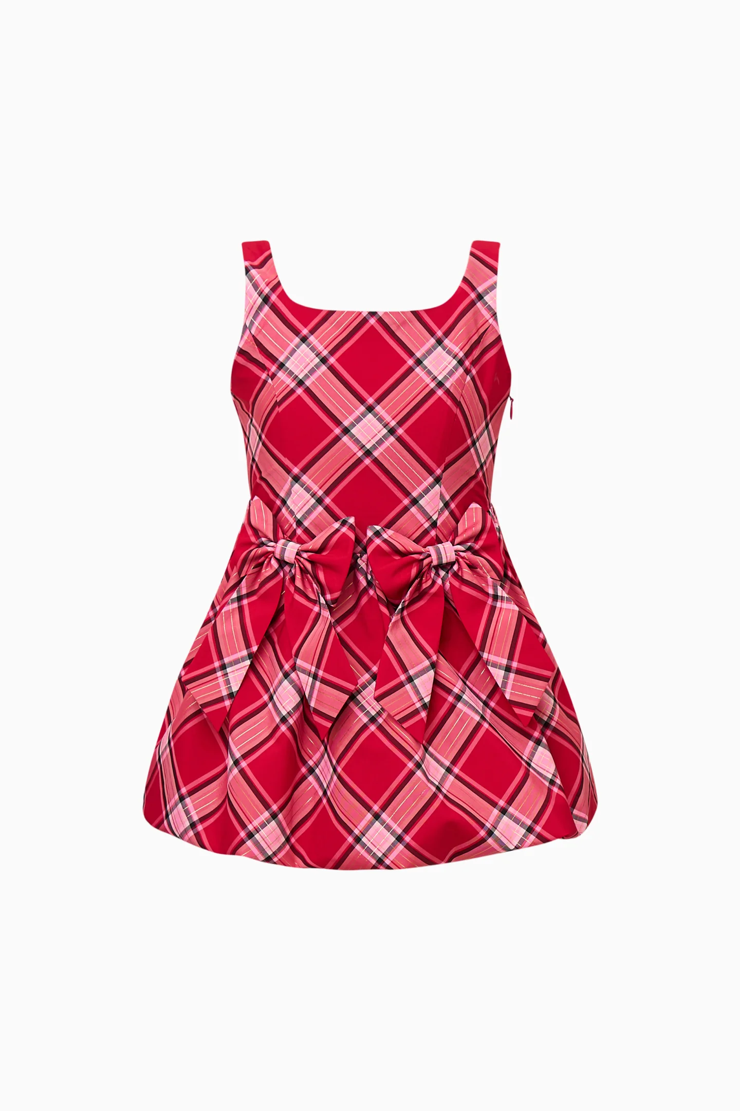 Little Girls Mini Tima Tartan Dress - Image 4