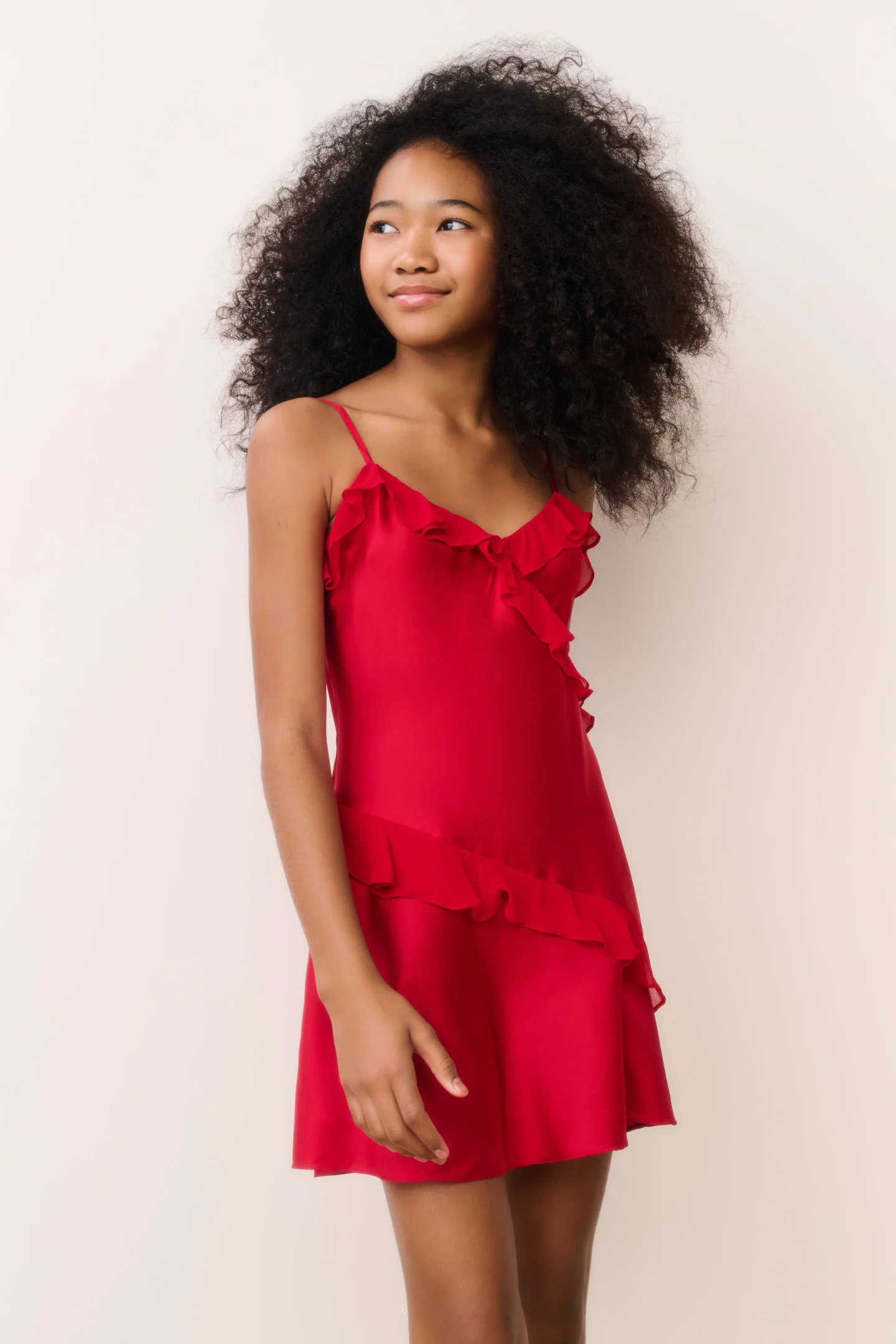 Tween Mini Lomina Charmeuse Dress - Image 2