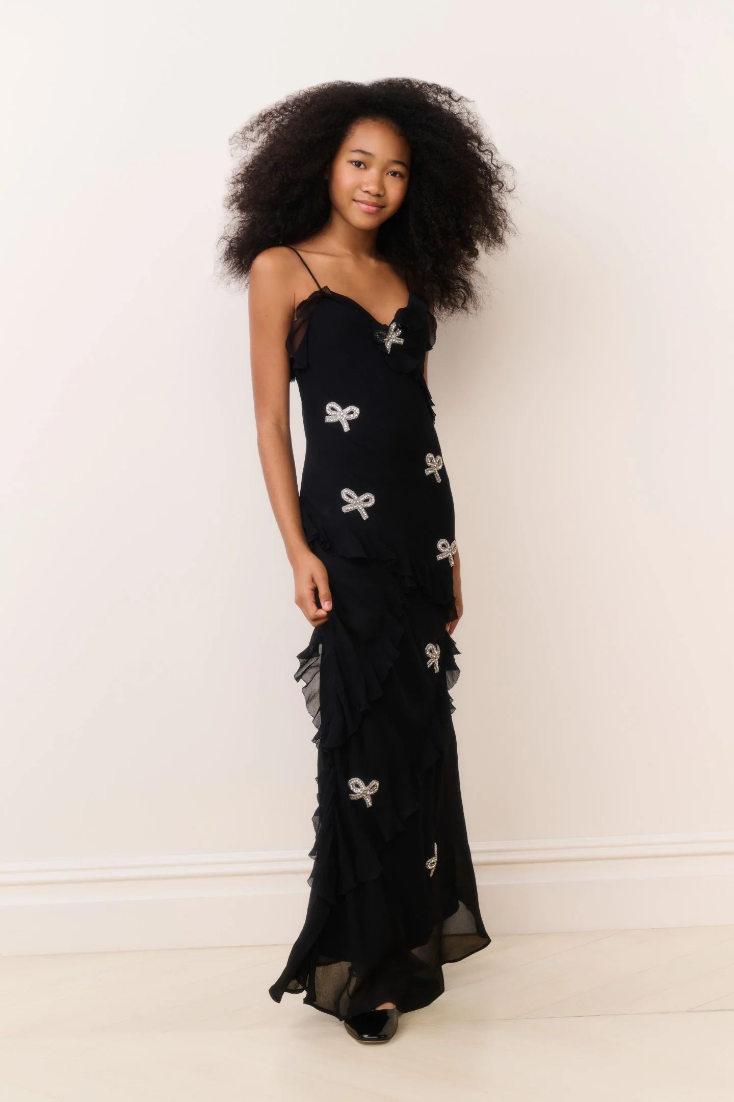 Tween Mini Rialto Crystal Bow Dress - Image 2