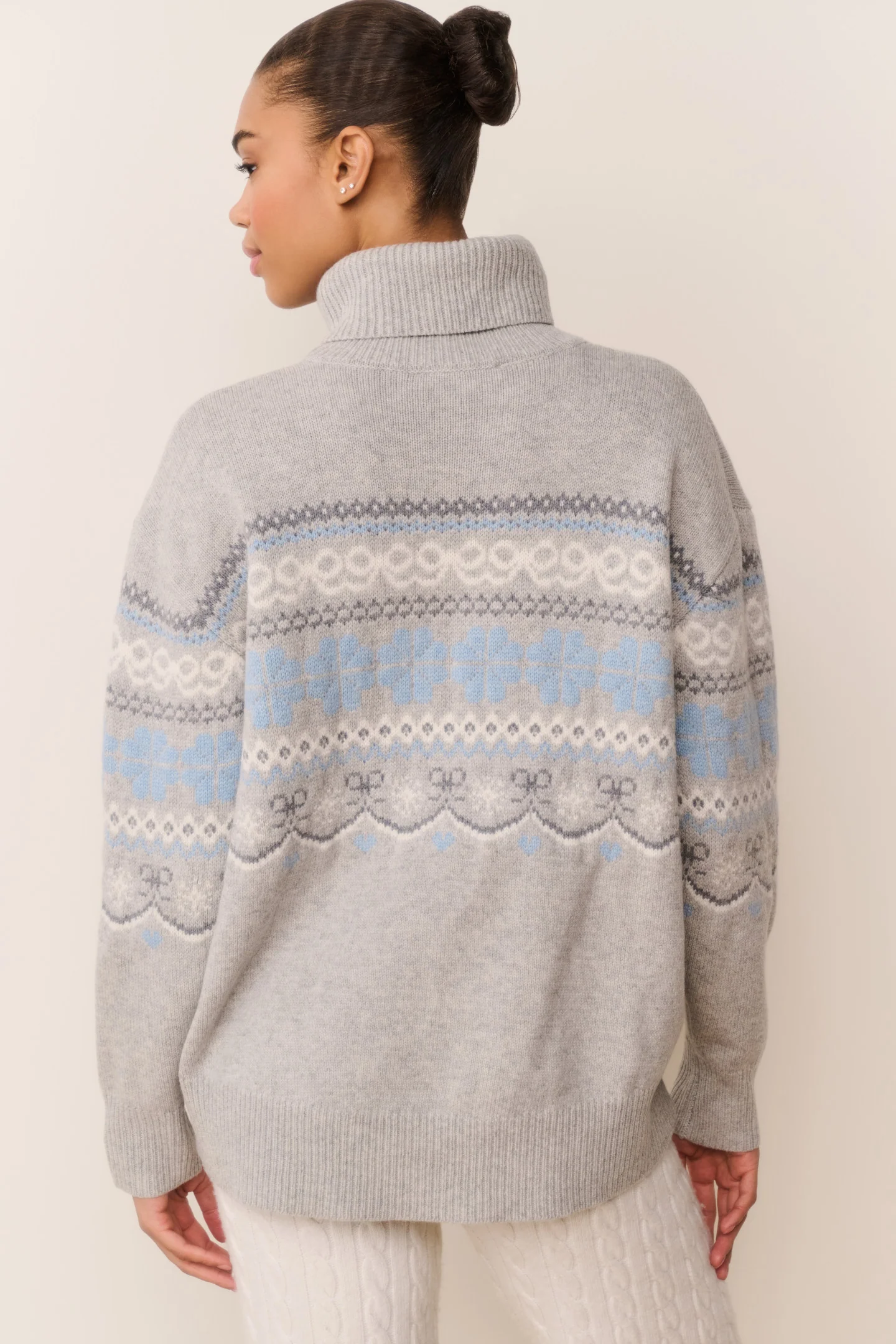 Mirin Wool Fairisle Turtleneck - Image 5