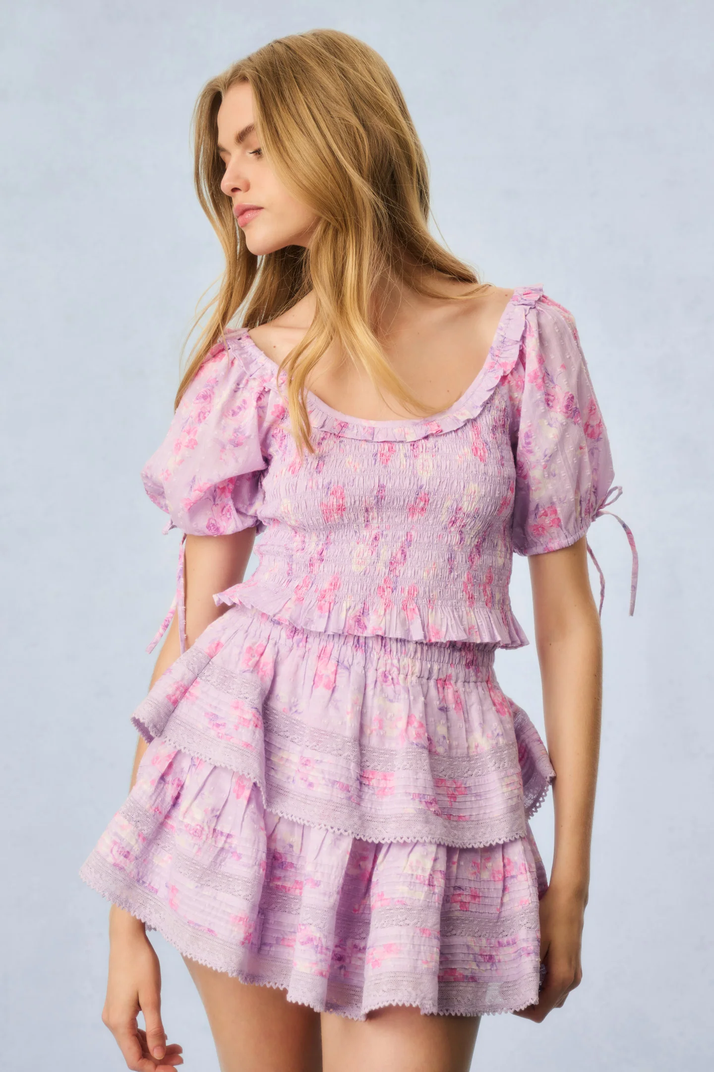 Molly Heirloom Print Top - Image 2