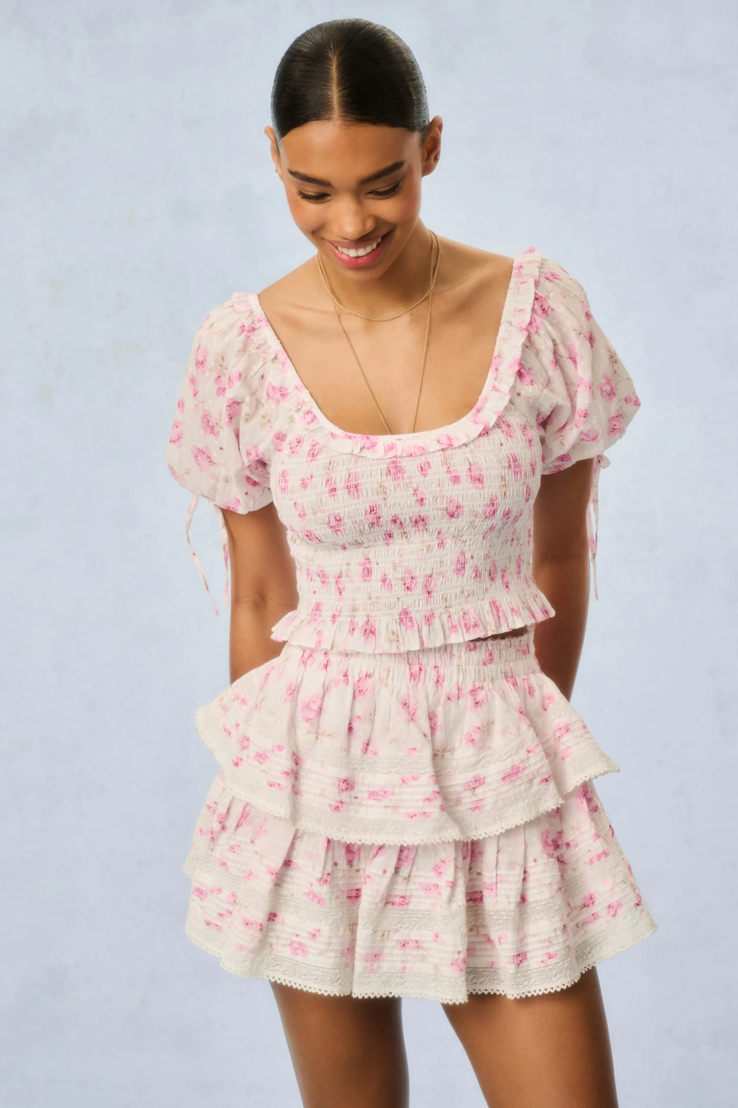 Molly Heirloom Print Top - Image 6