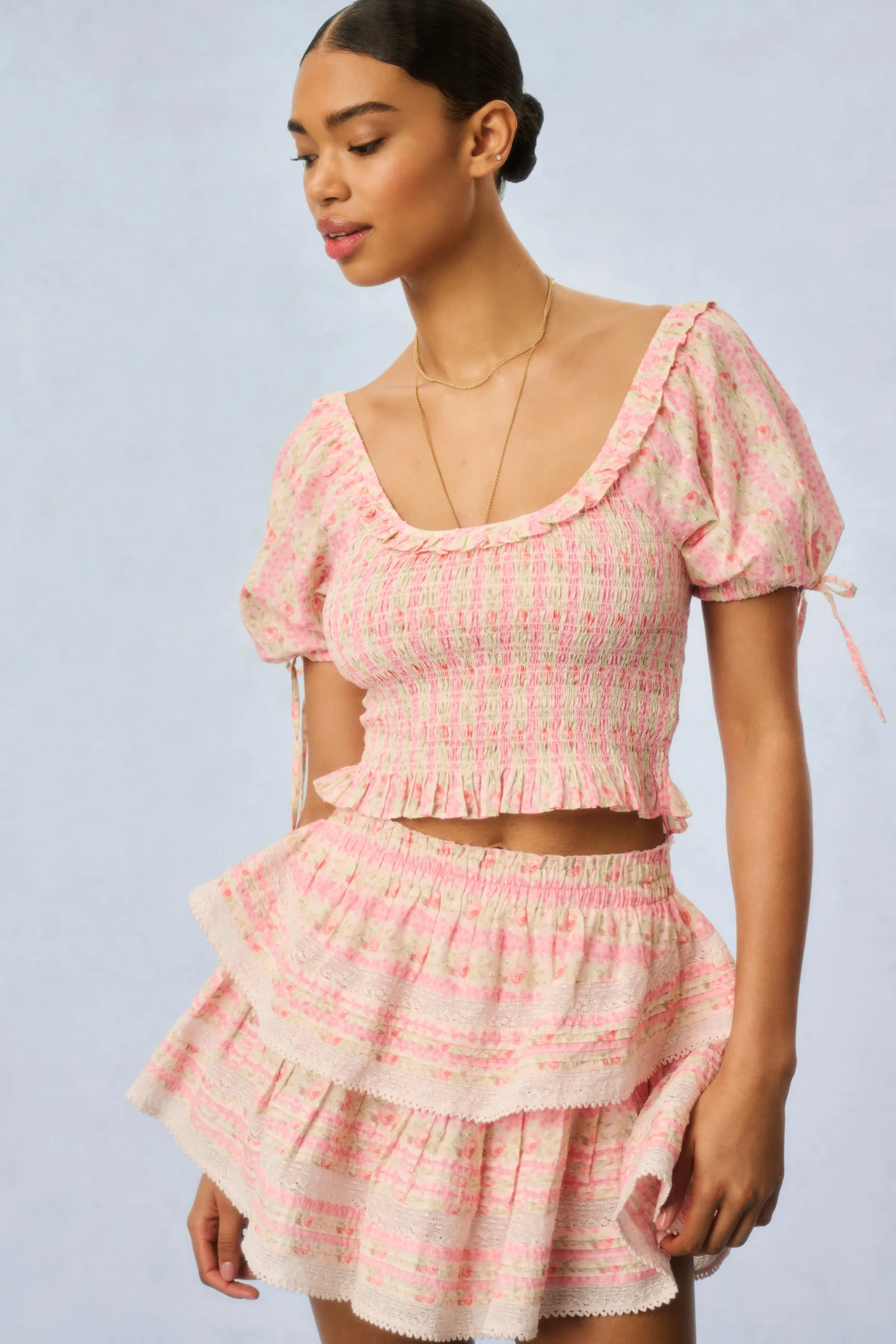 Molly Heirloom Print Top - Image 11