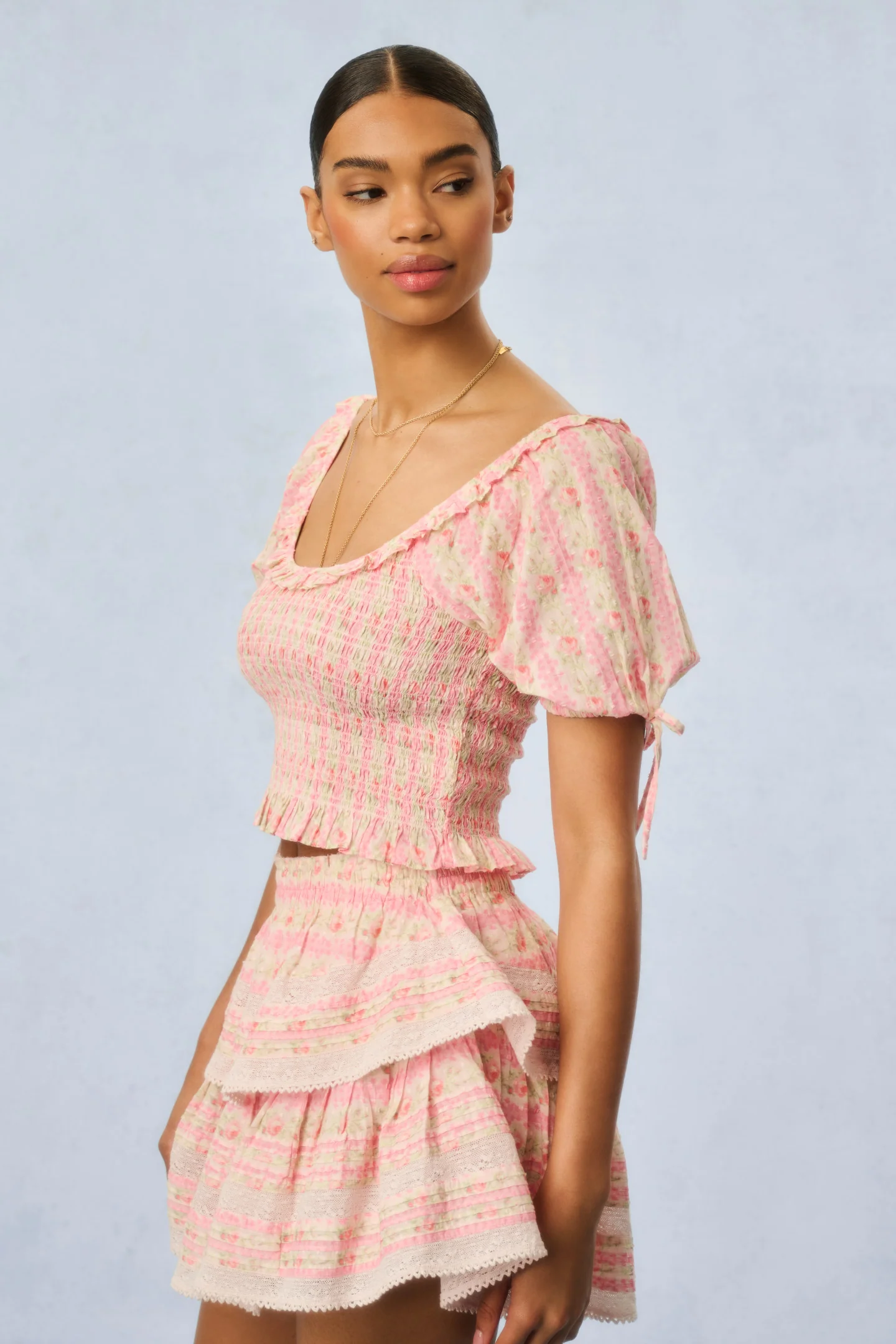 Molly Heirloom Print Top - Image 12
