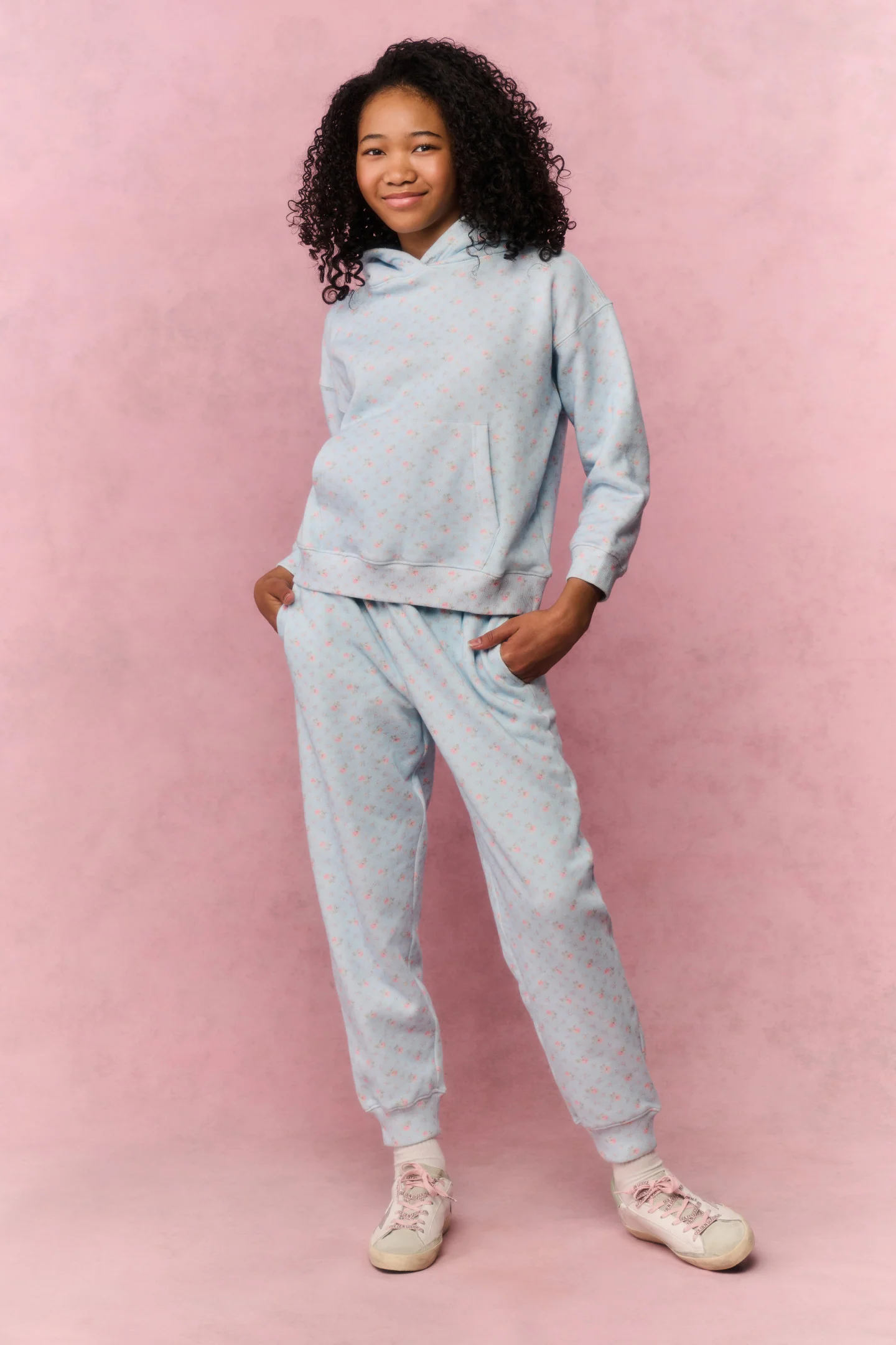 Tween Floral Nacova Hoodie - Image 2