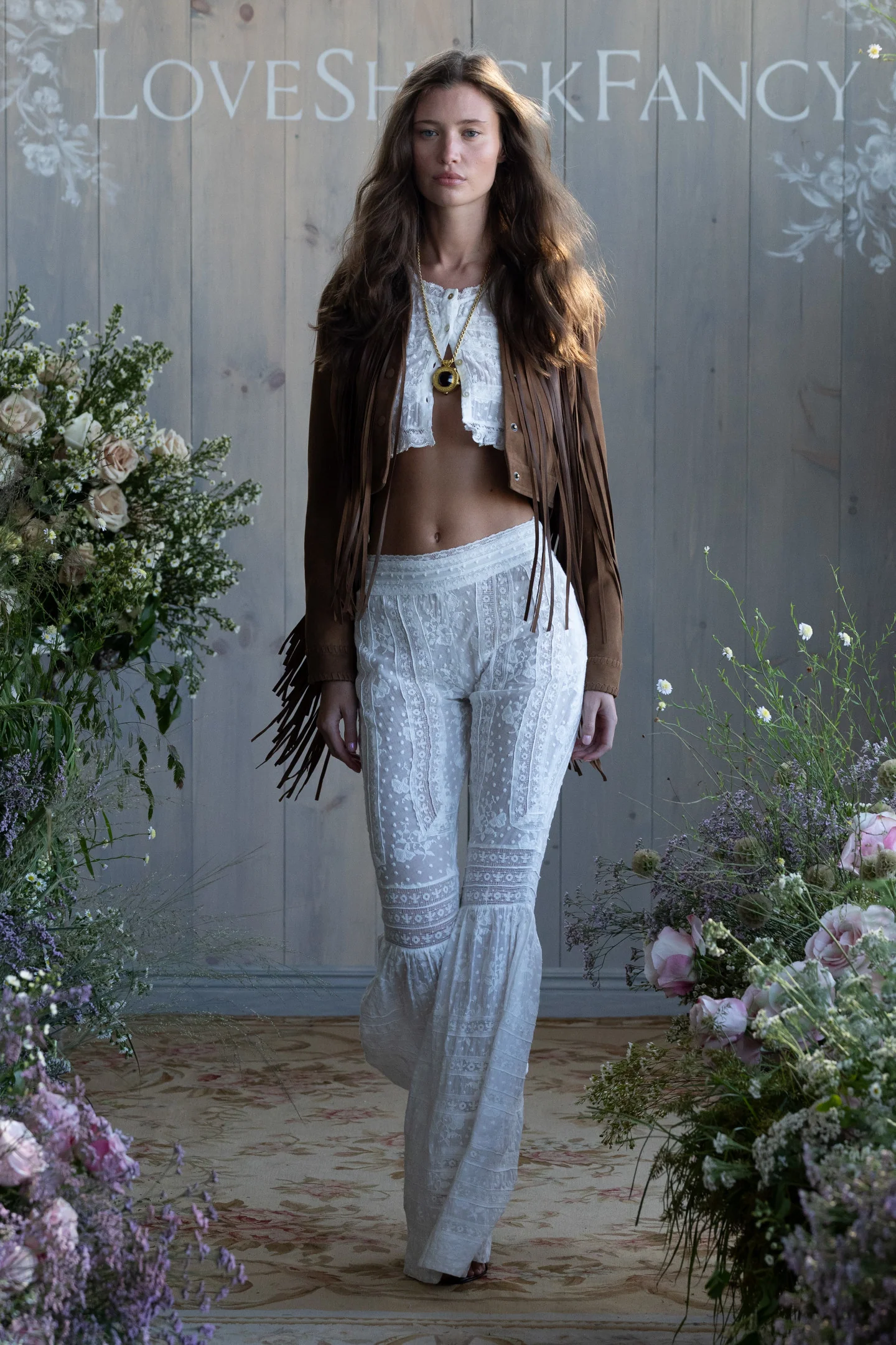 Maelis Suede Fringe Jacket - Image 7