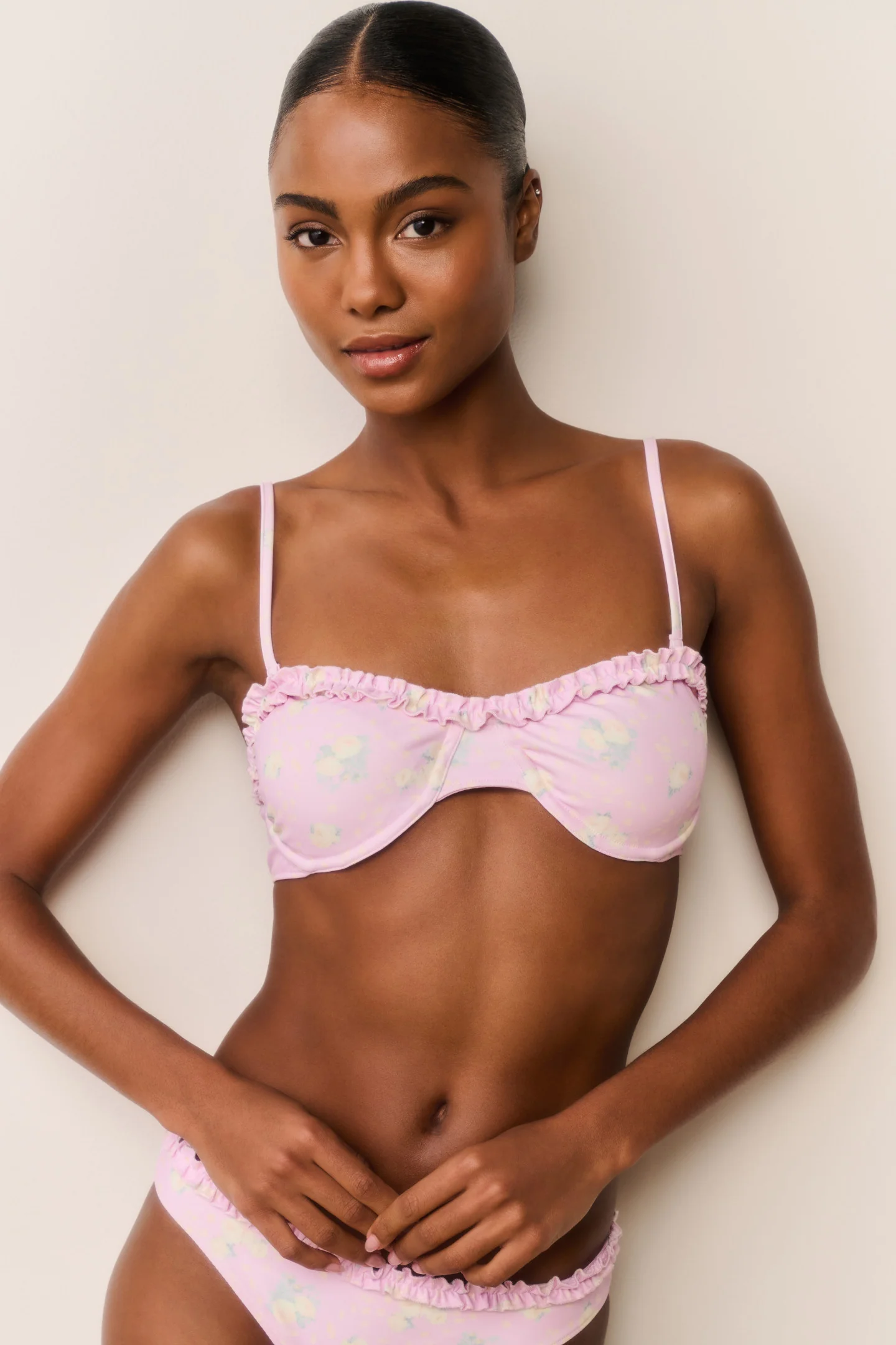 Nightlyn Floral Balconette Bikini - Image 3