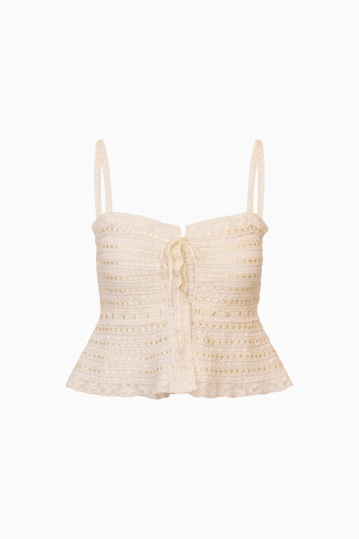 Niraya Woven Cotton Sleeveless Top - Image 10