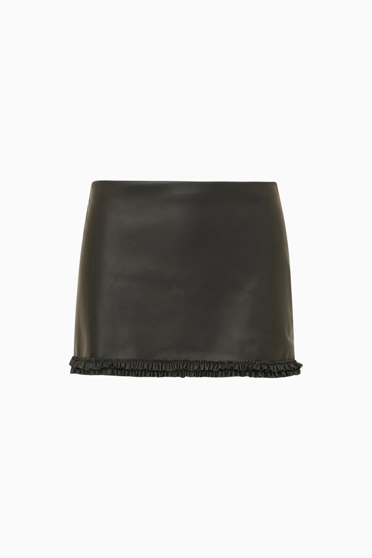 Noala Faux Leather Mini Skirt - Image 5