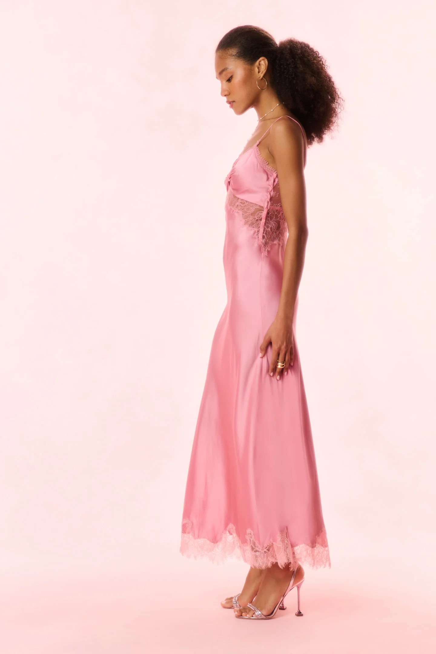 Orianna Silk-Blend Maxi Slip Dress - Image 4
