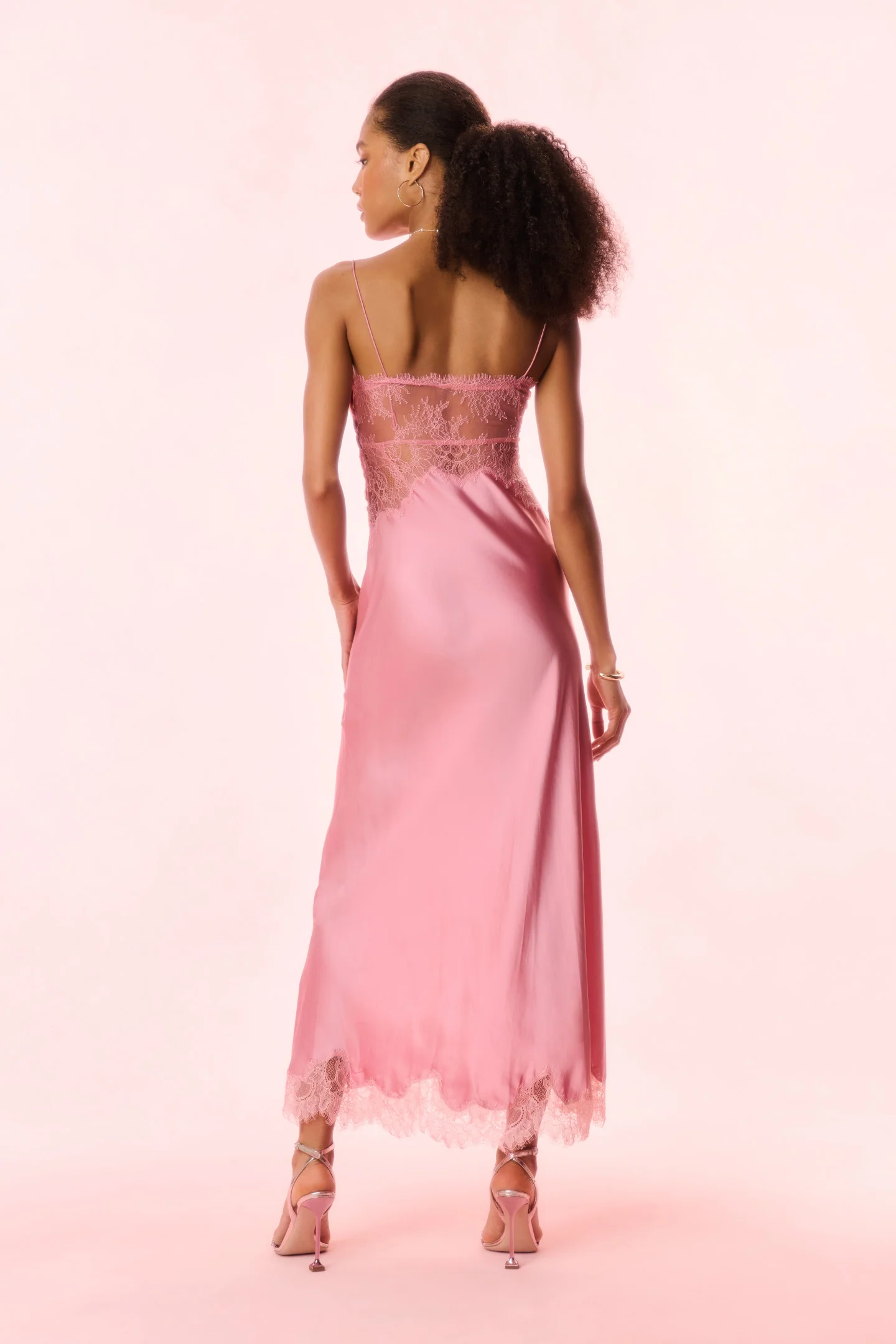 Orianna Silk-Blend Maxi Slip Dress - Image 5