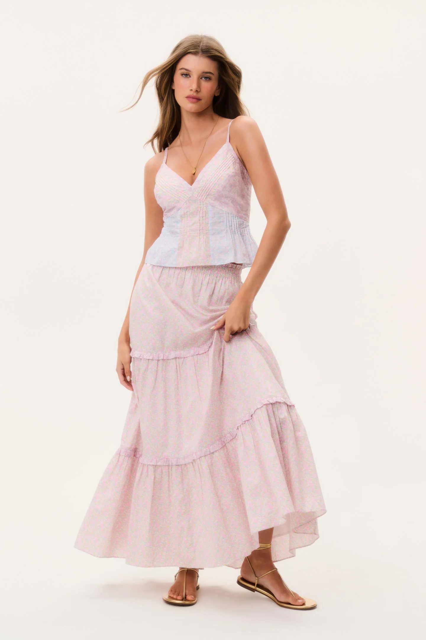 Made With Liberty Fabrics Patten Maxi Skirt - Image 4