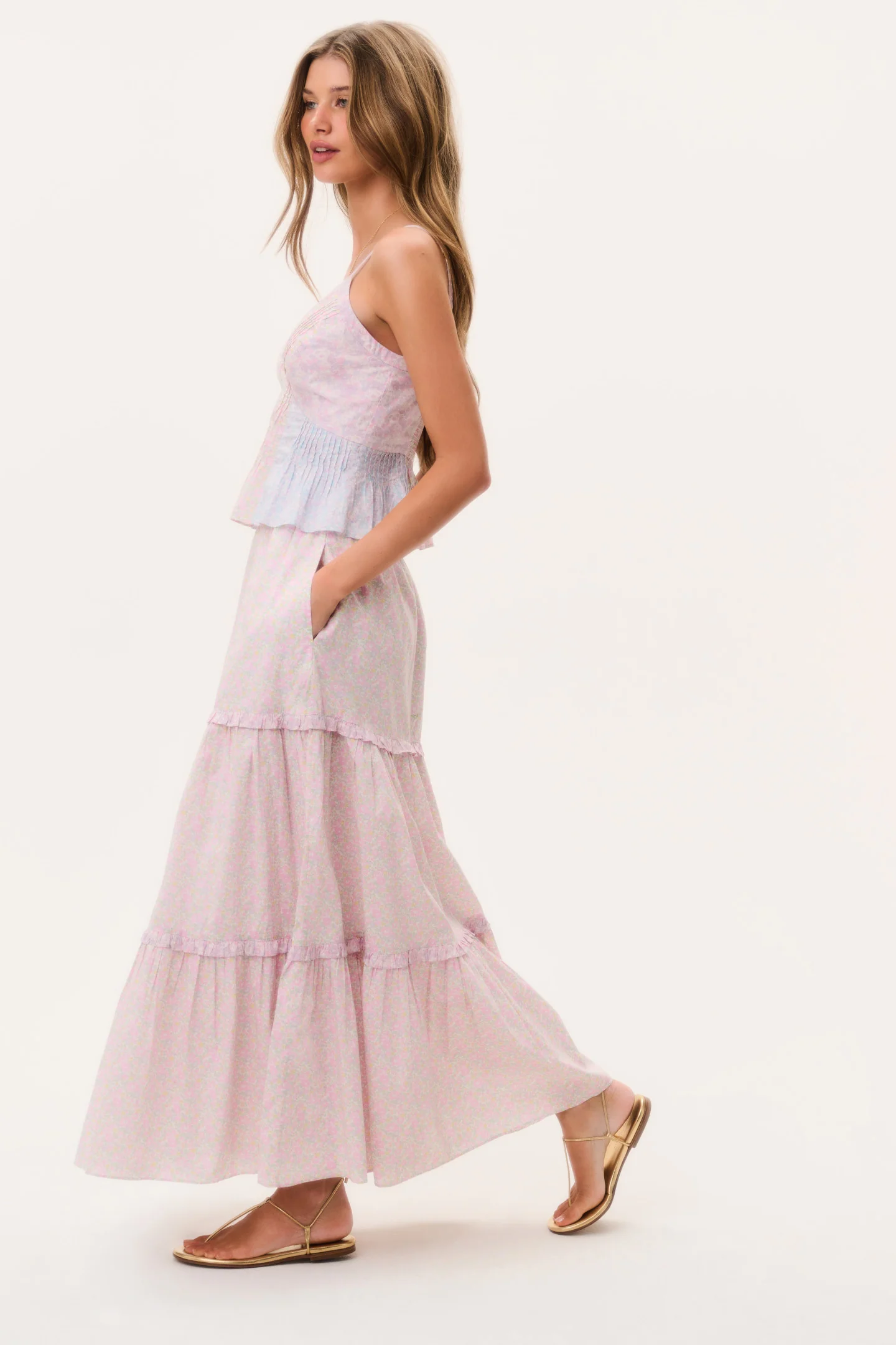 Made With Liberty Fabrics Patten Maxi Skirt - Image 6