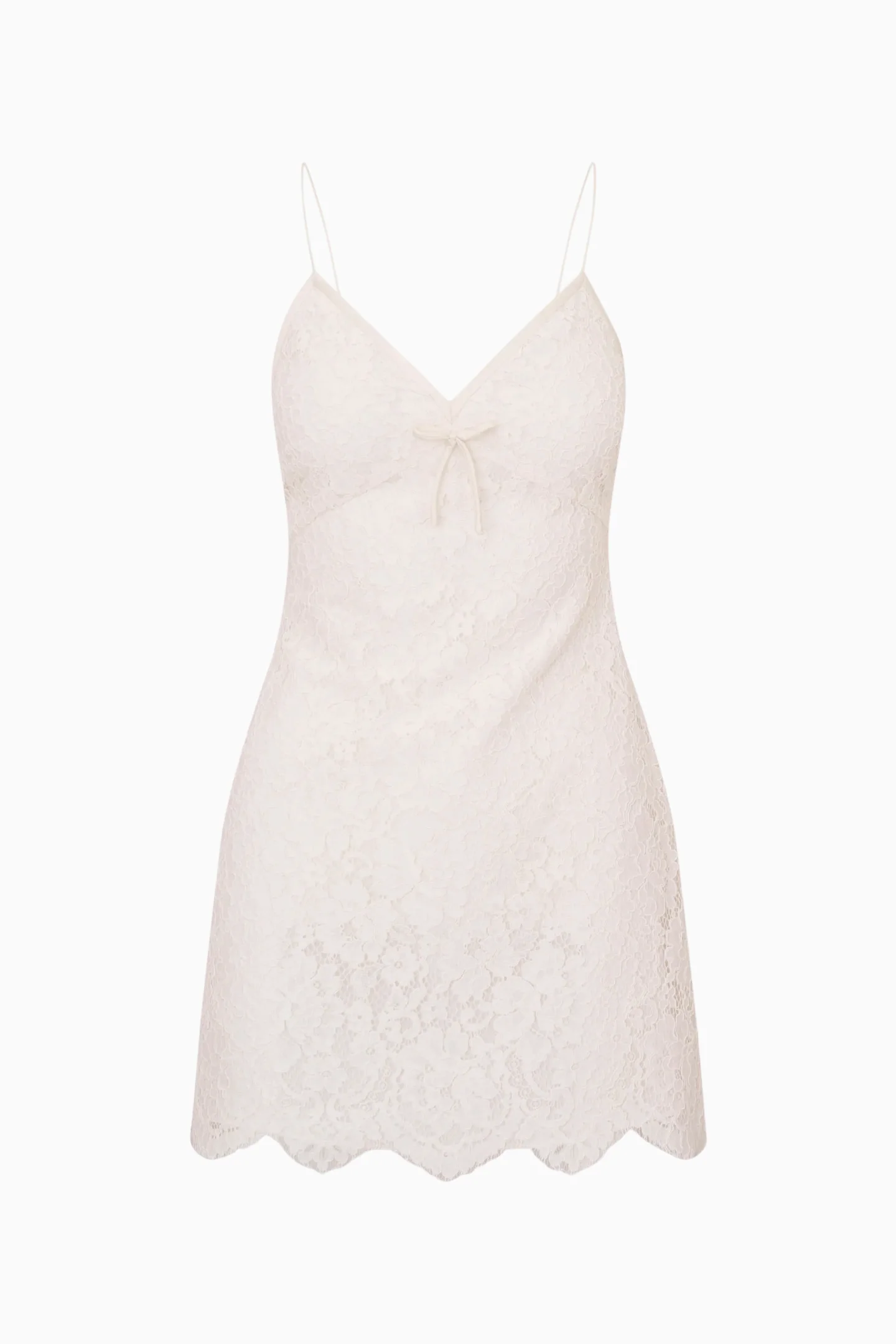 Petaline Lace Mini Dress - Image 6