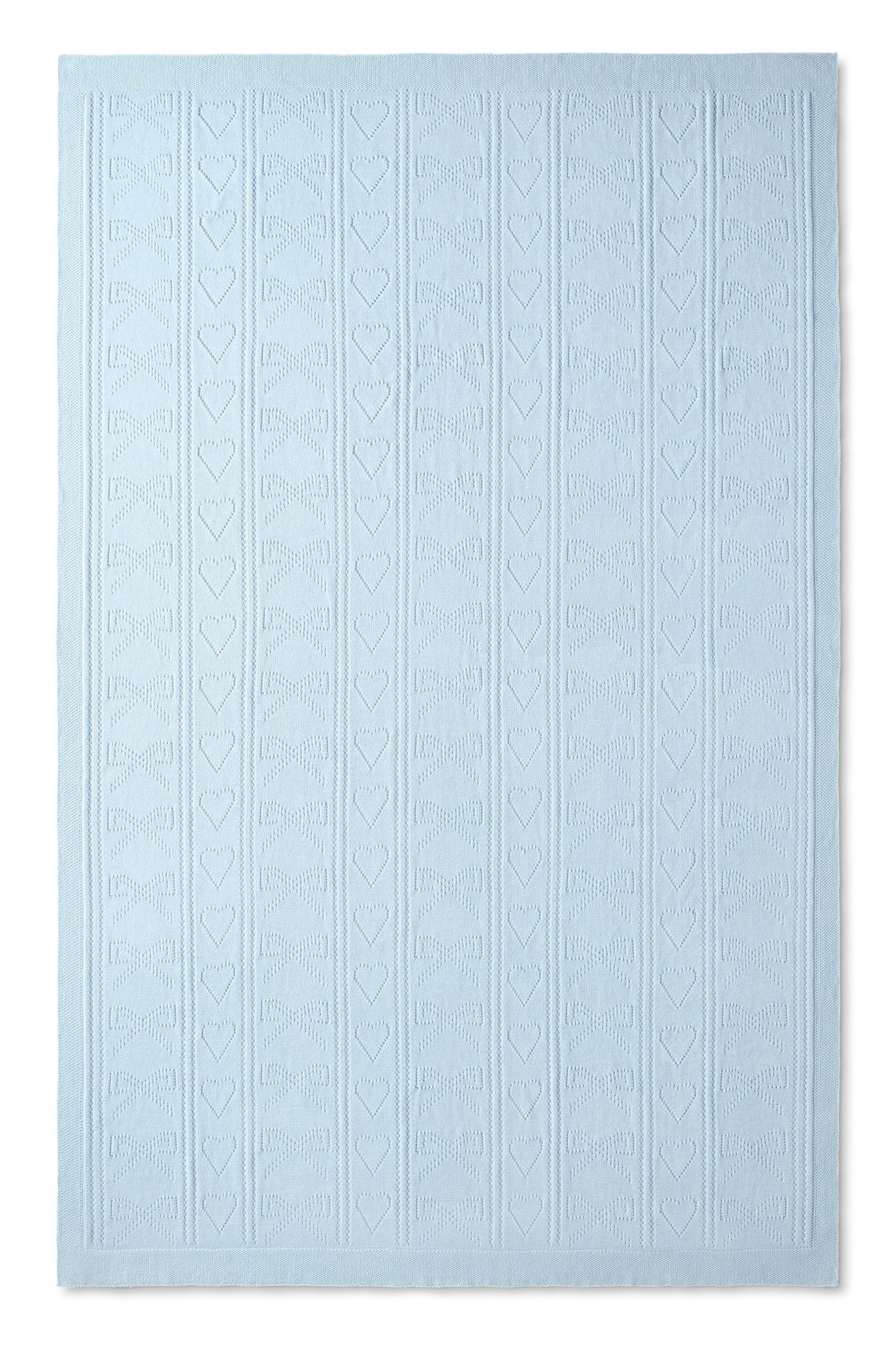Pointelle Throw Blanket- MOONLIGHT - Image 3