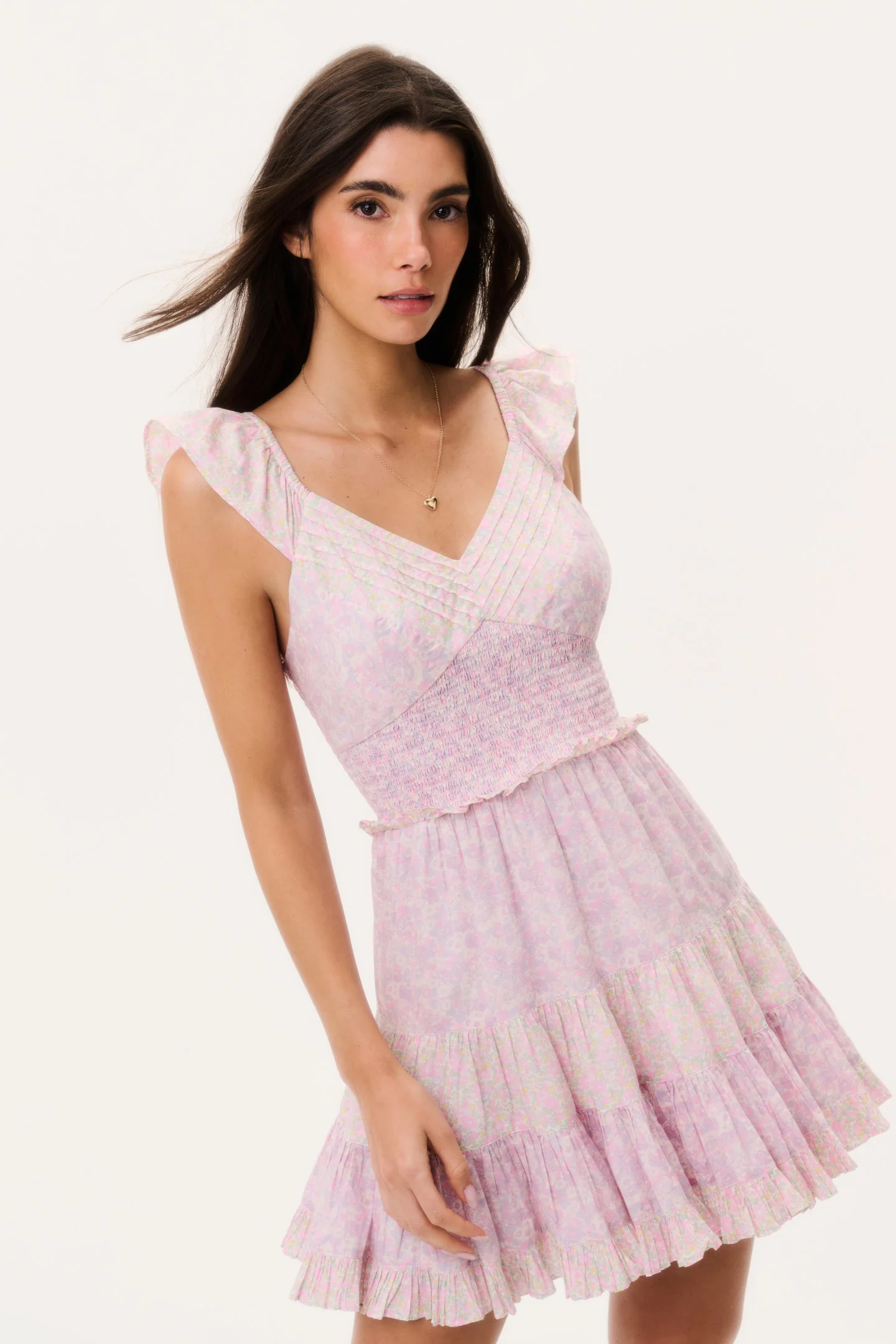 Made With Liberty Fabrics Preseline Mini Dress - Image 4