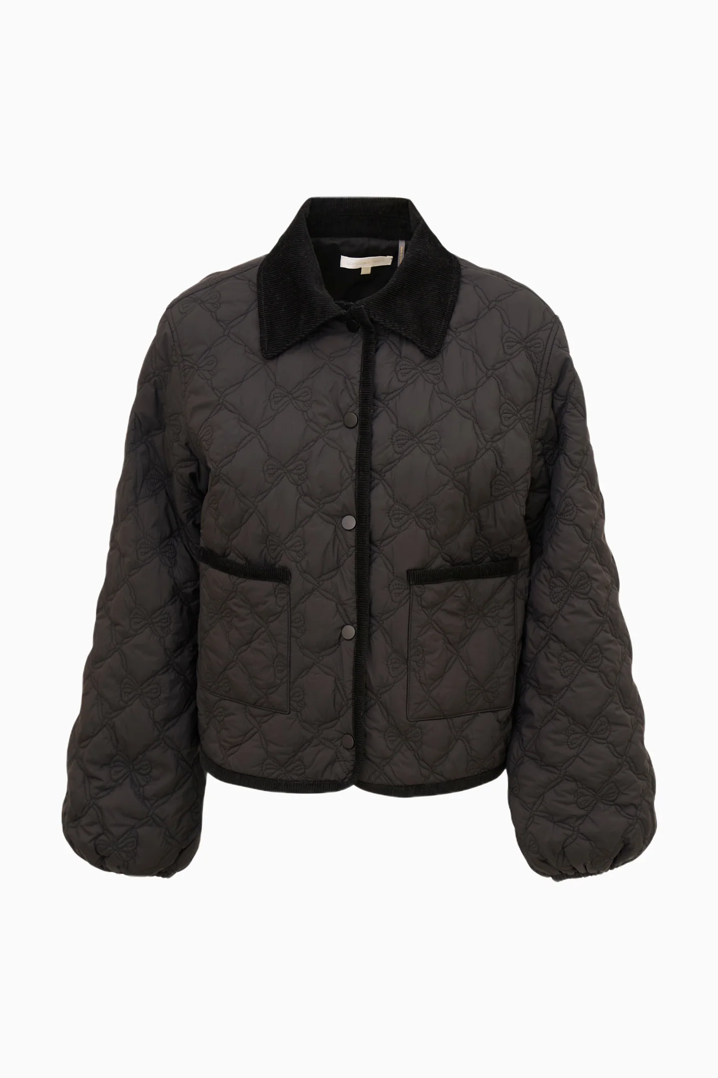 Quinlette Quilted Bow Jacket - Image 4