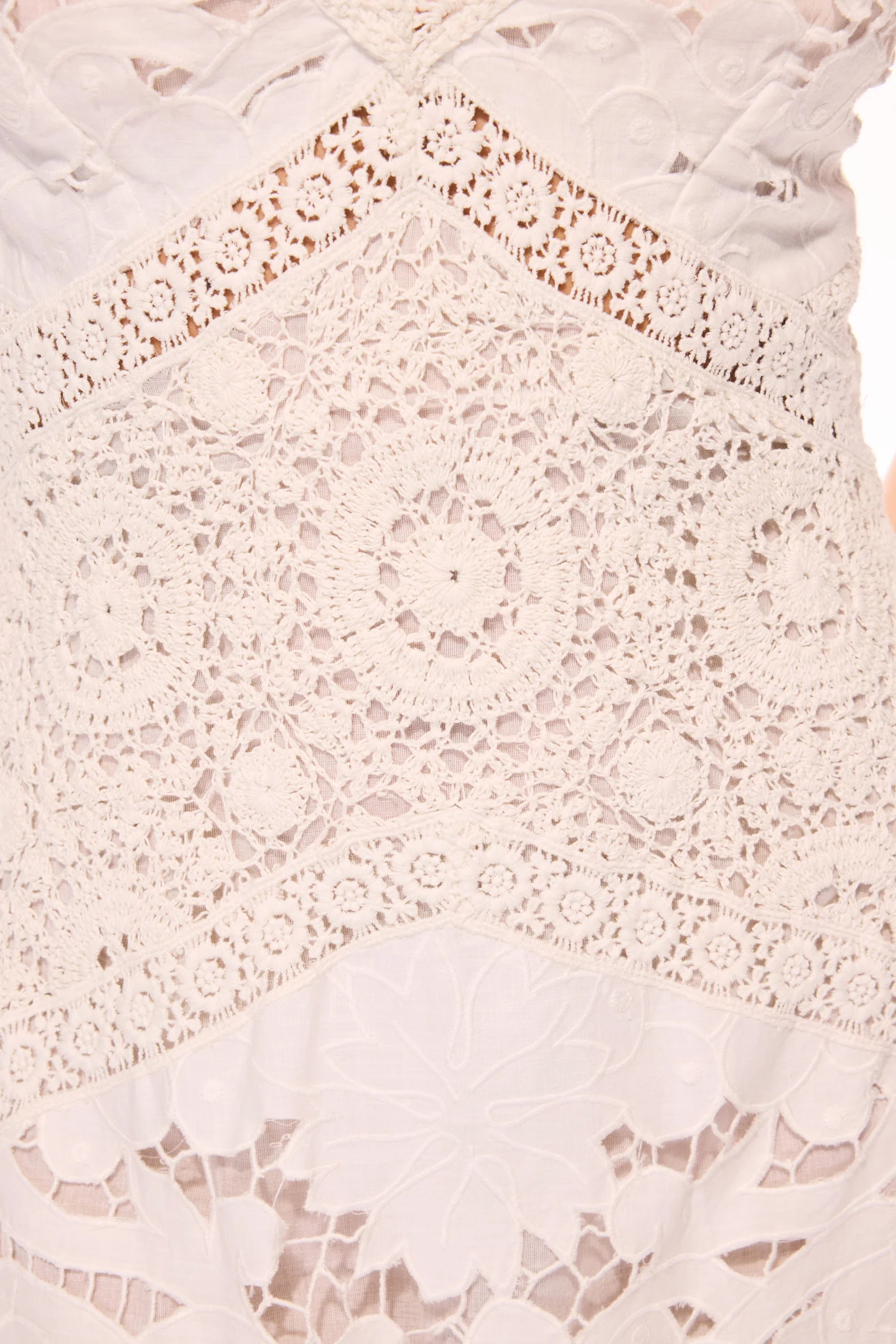 Revoires Crochet Maxi Dress - Image 4